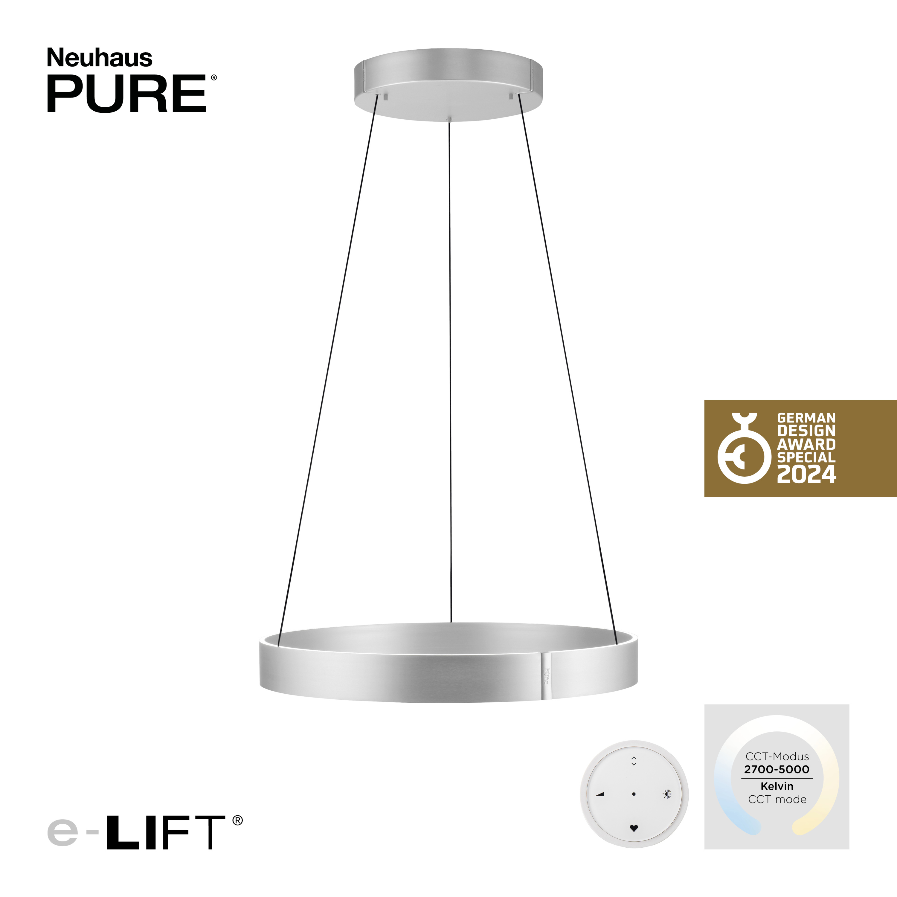 Pendelleuchte PURE E-CLIPSE