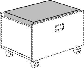 Sitzpolster PAIDI für Rollbox FIONA