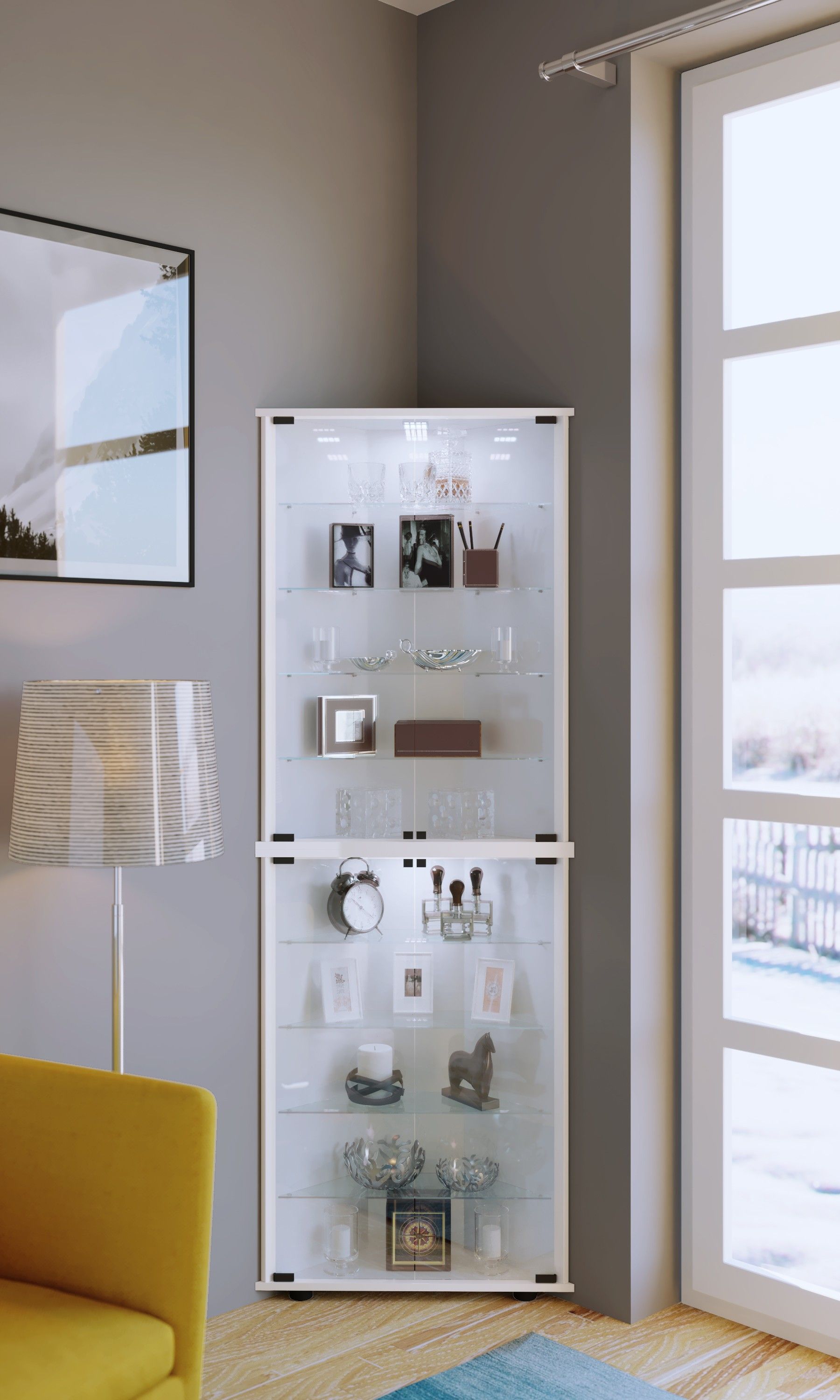 Eckvitrine VECKO MAXI