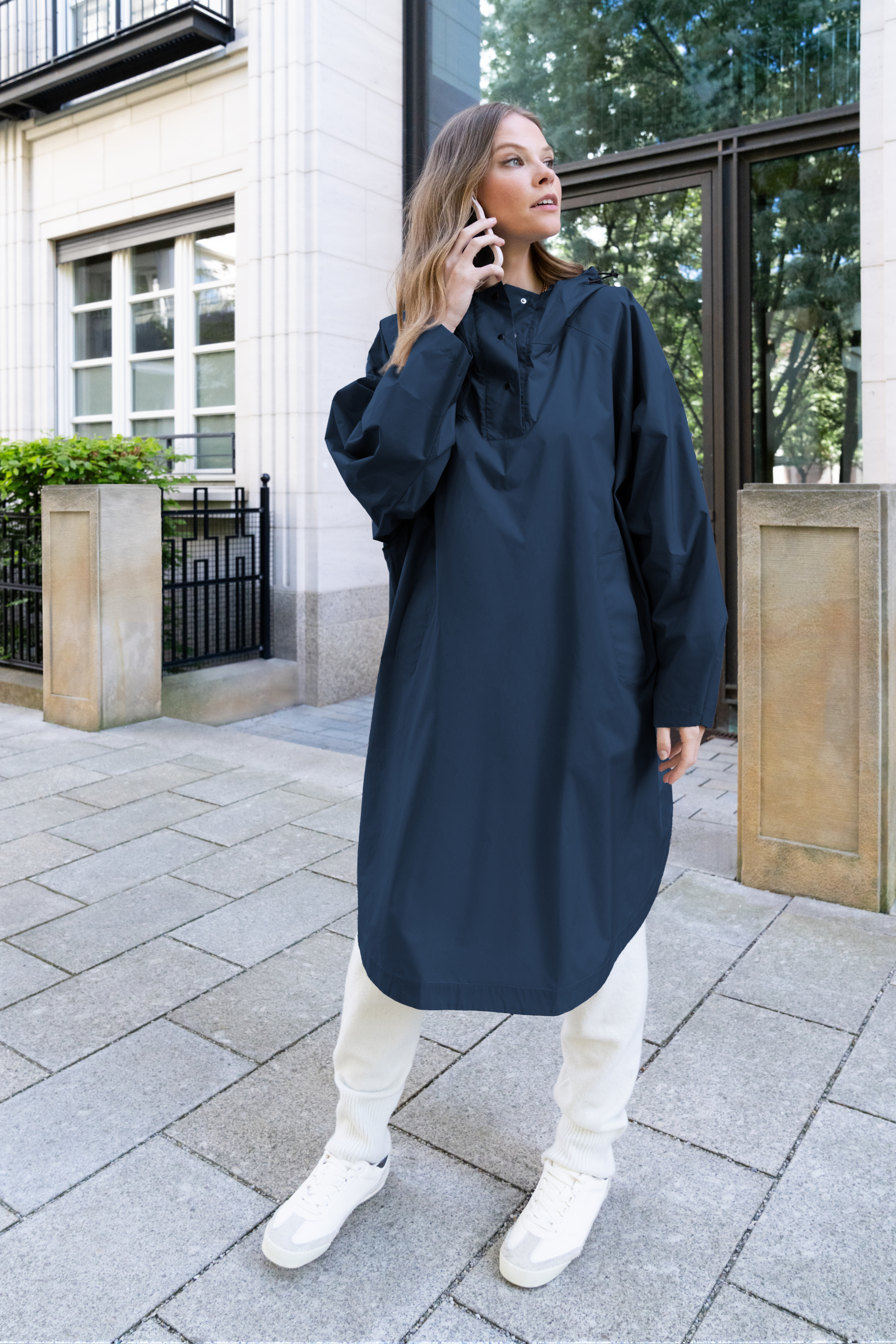 mini reisenthel maxi raincoat - dark blue
