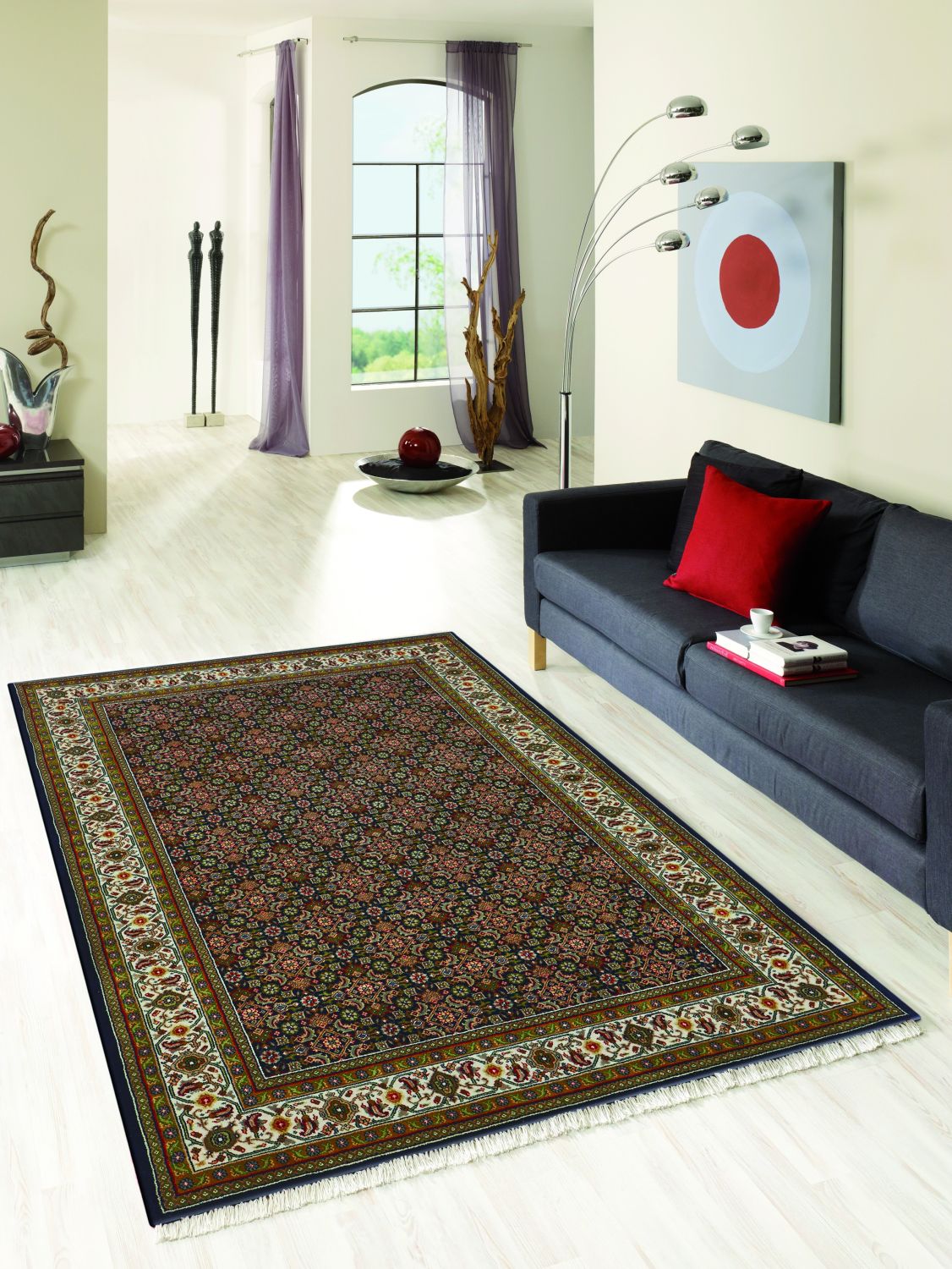 Teppich Classic Herati blau