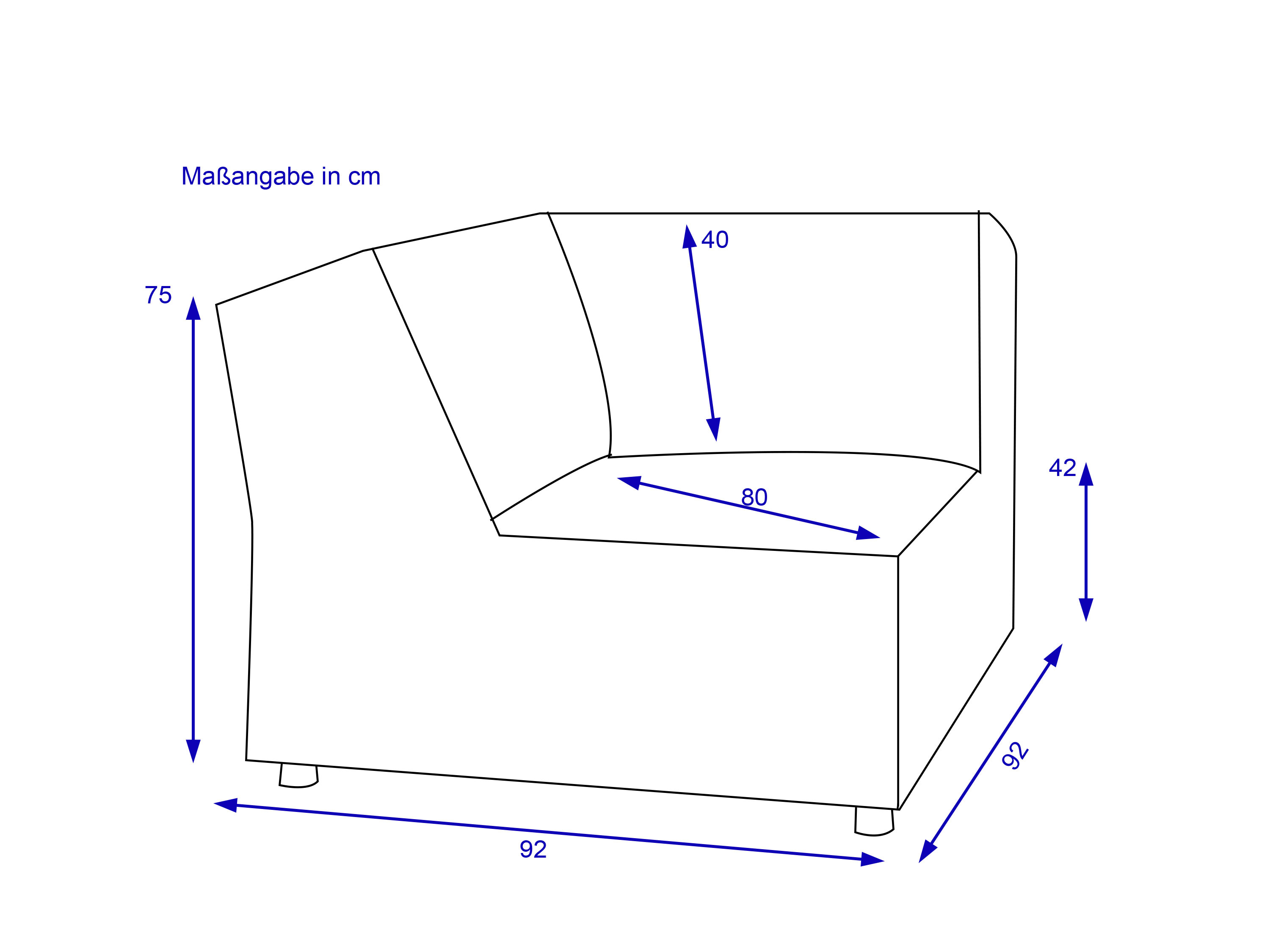 Sofaelement SANSIBAR EKESTAD