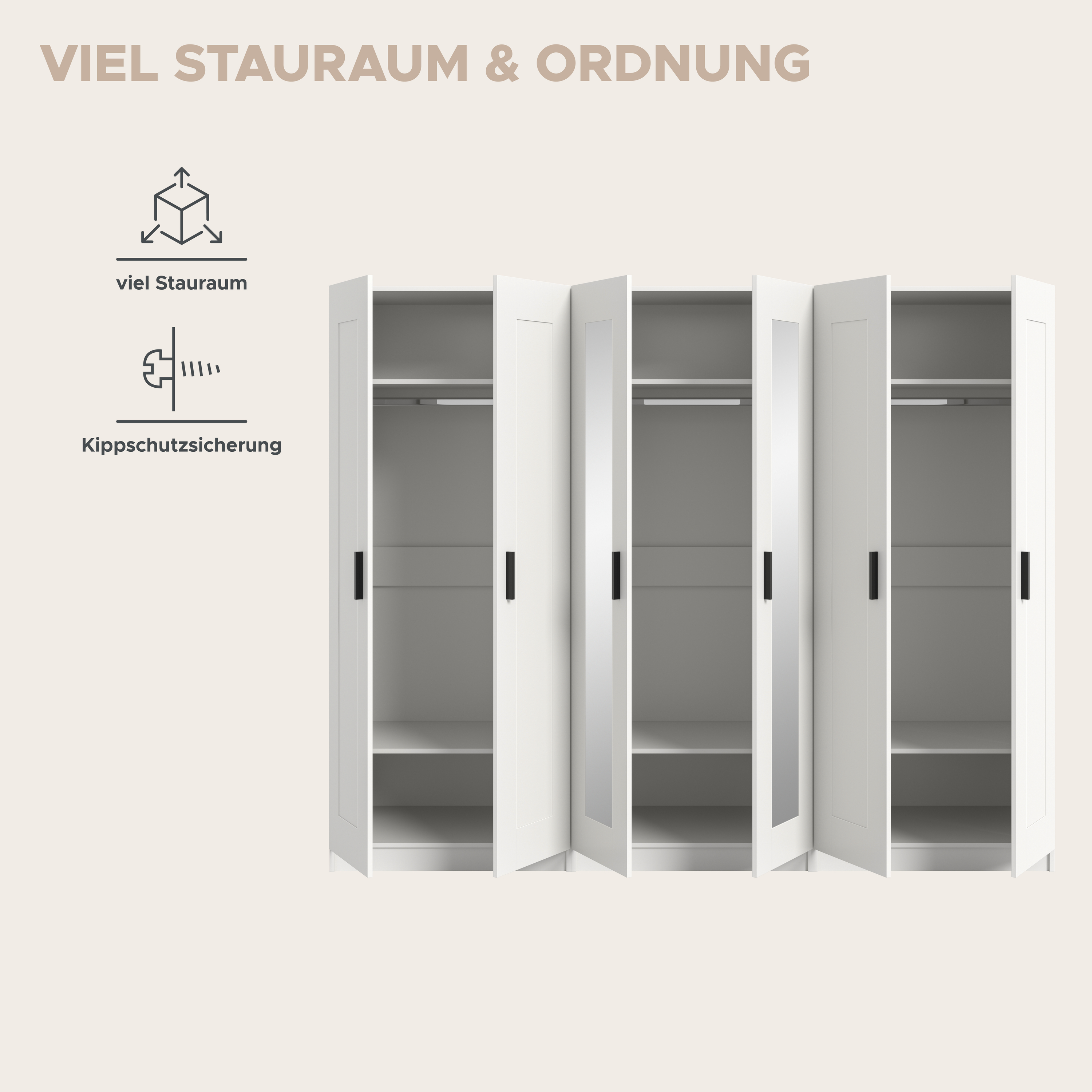 Kleiderschrank VISBY