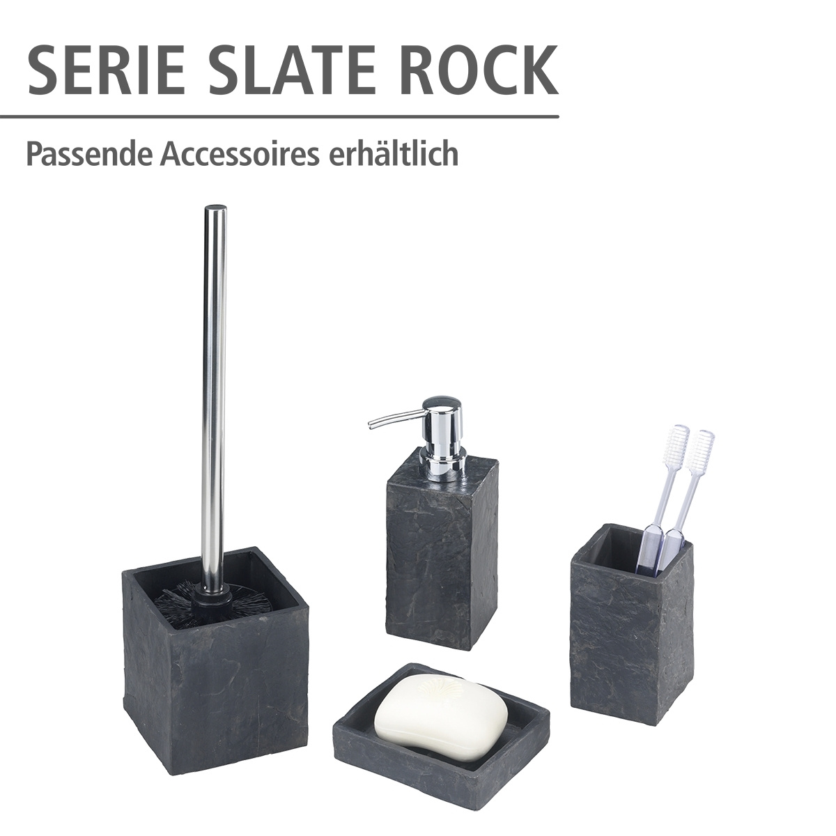 WC-Garnitur SLATE-ROCK