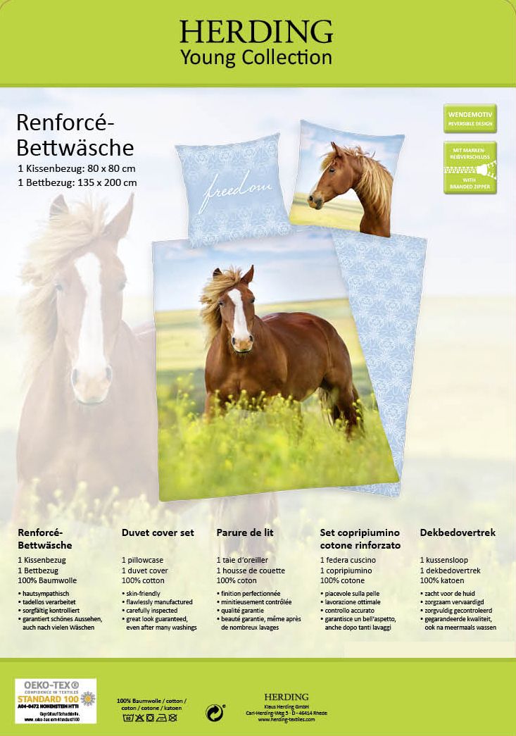 Bettwäsche Renforcé PFERD