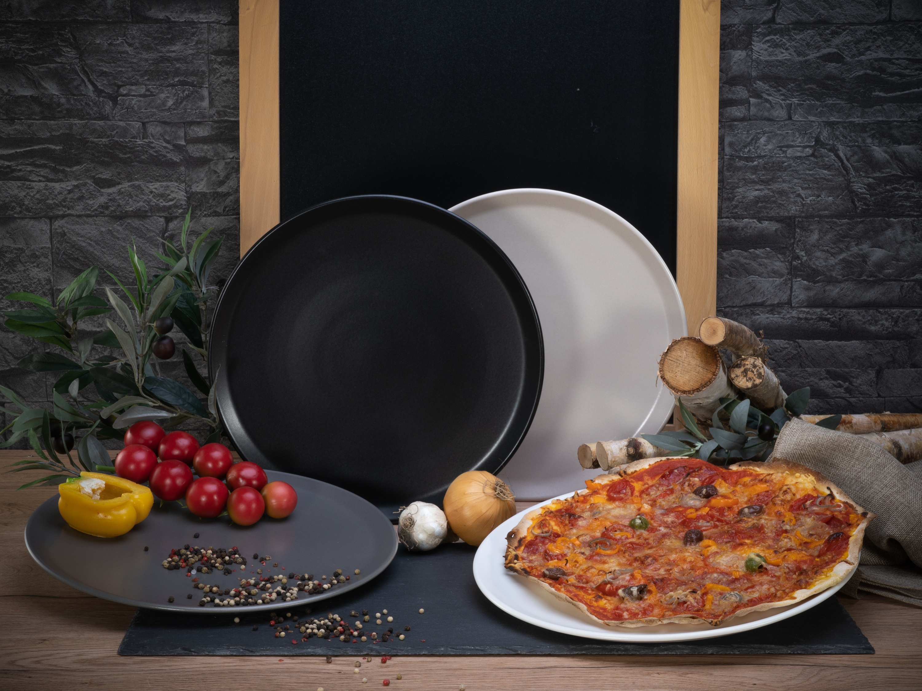 Pizzateller MANHATTAN