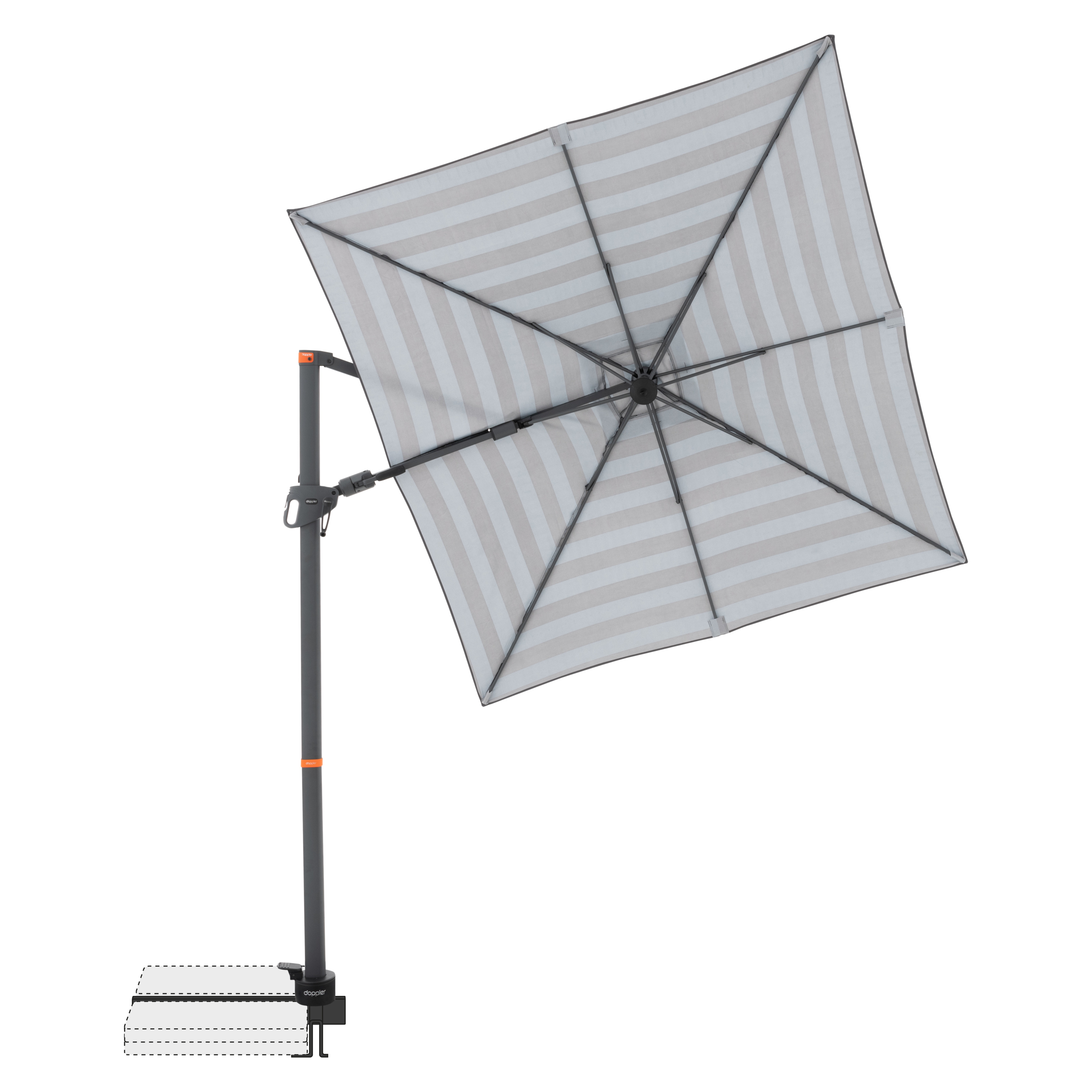 Ampelschirm doppler MYZONE