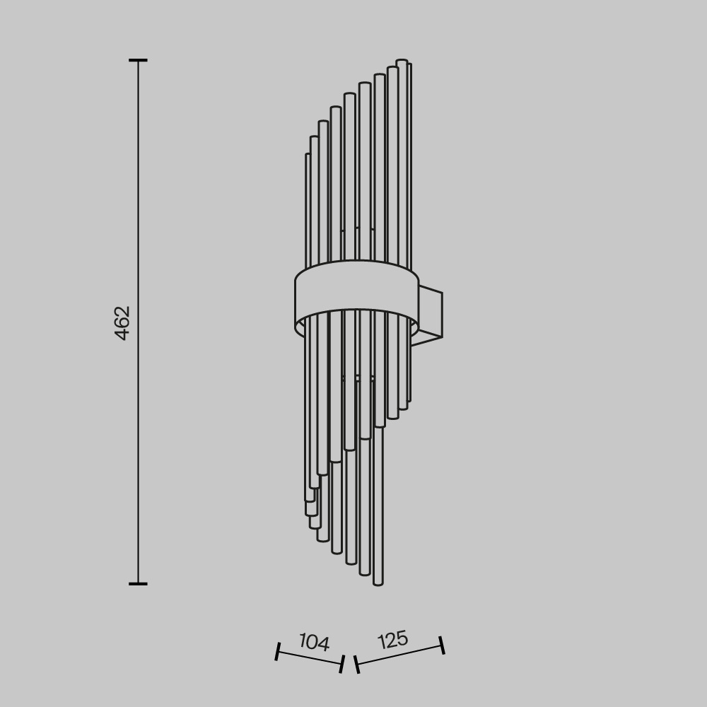 Wandleuchte FRAME