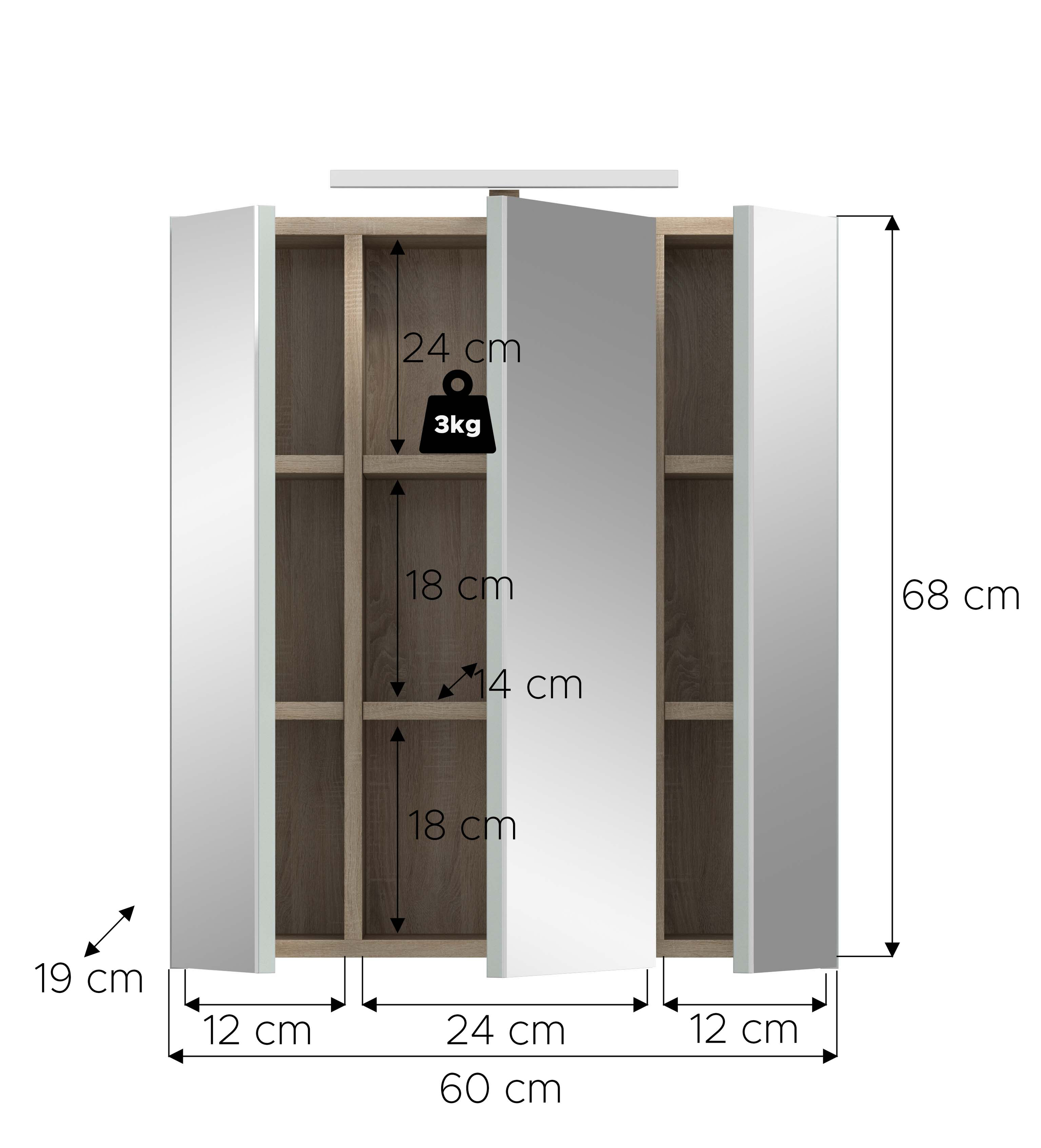 Spiegelschrank STAR