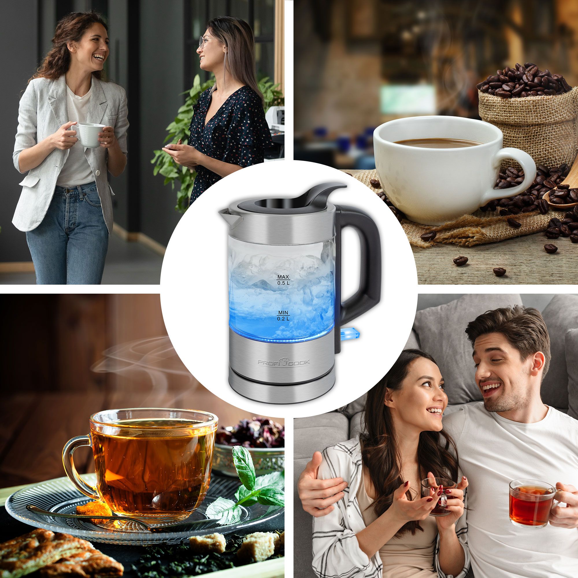 Wasserkocher PROFICOOK