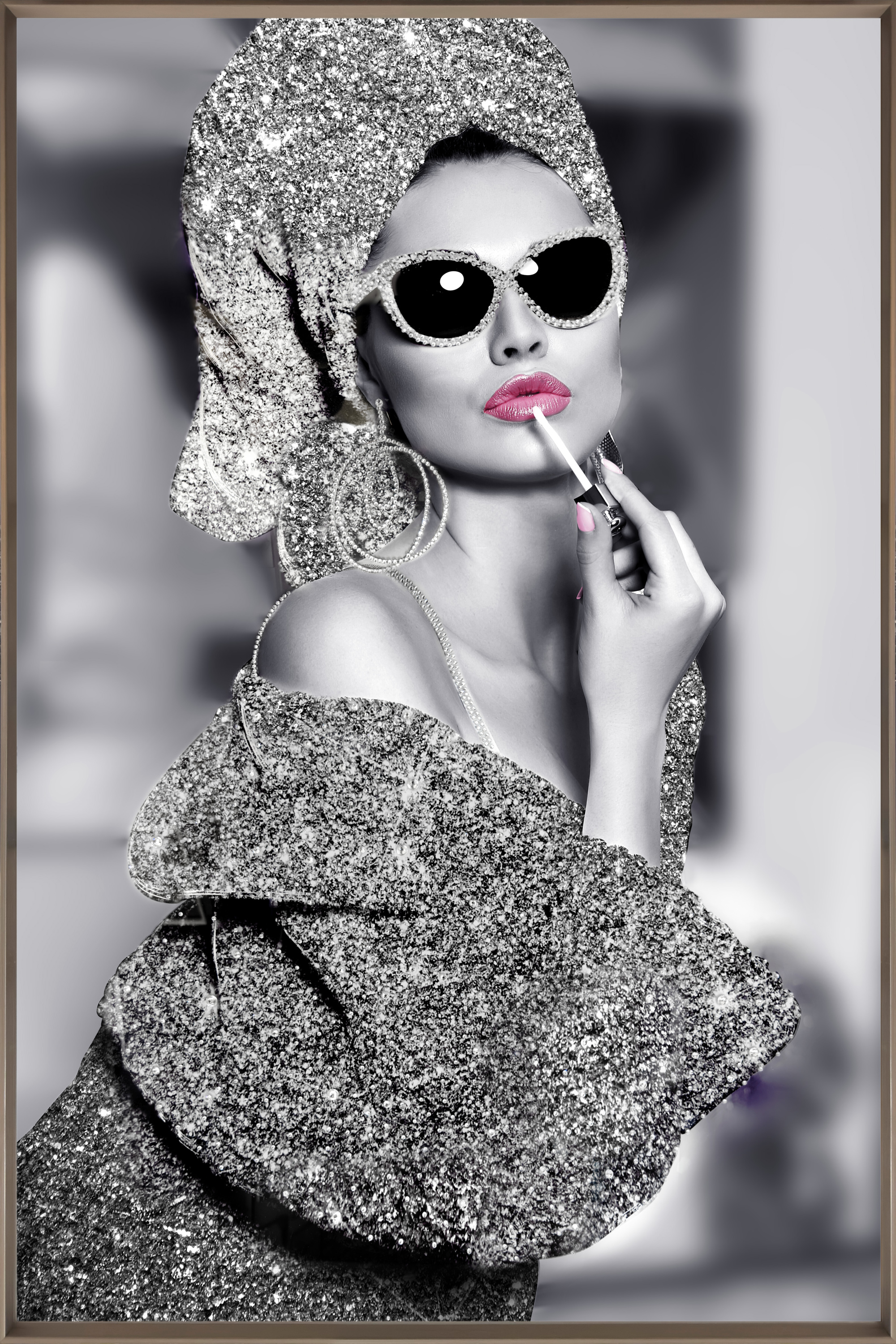 Bild LADY WITH LIPSTICK