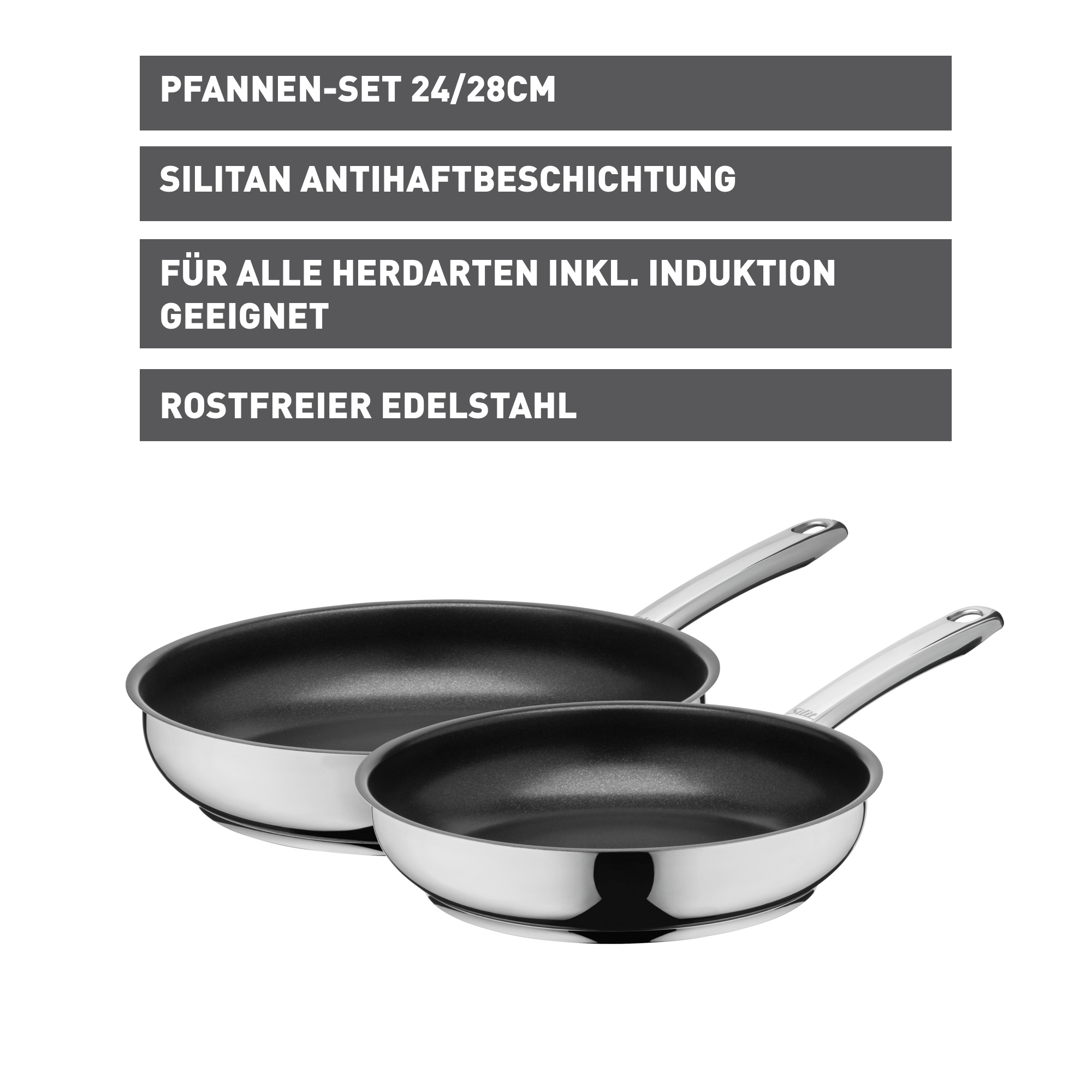 Bratpfannen-Set SILIT CALABRIA