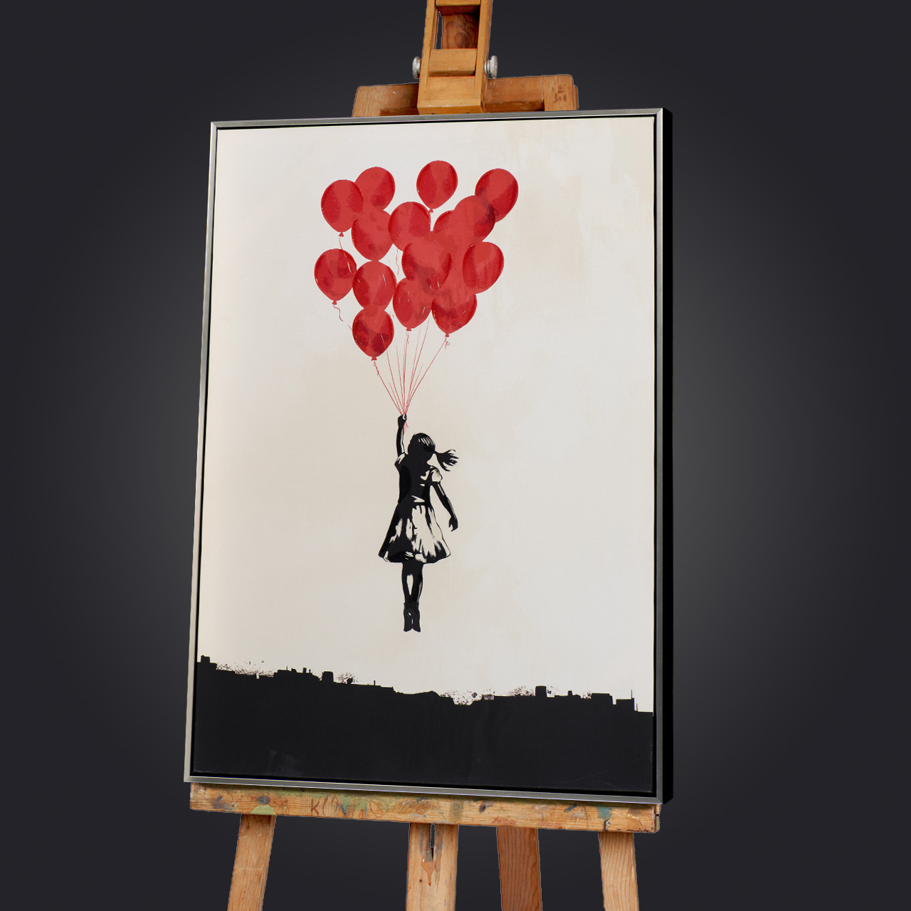 Keilrahmenbild FLYING BALLON