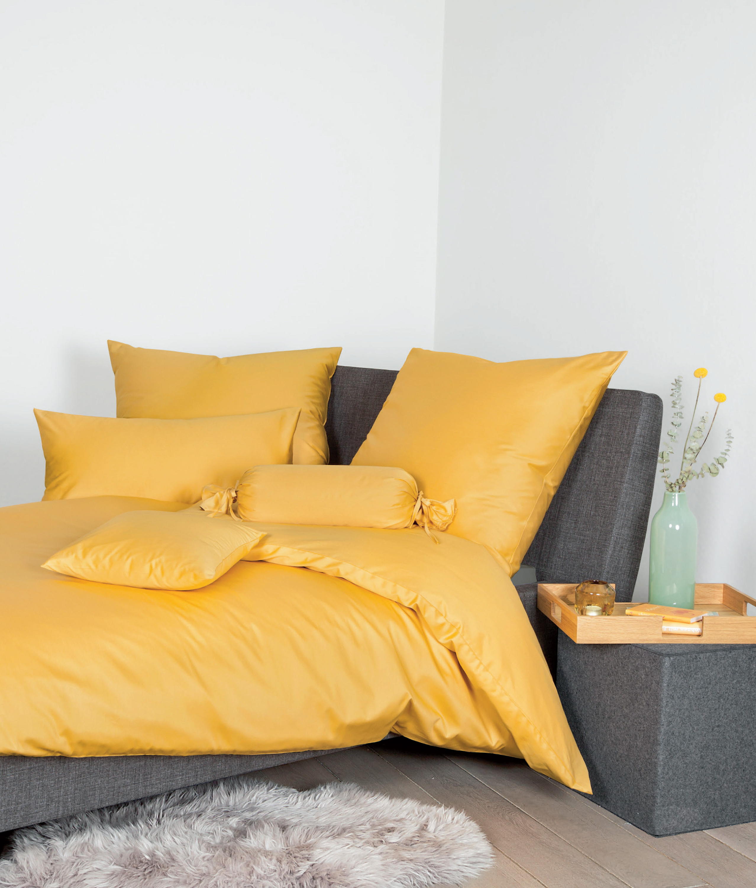 Bettwäsche COLORS Mako-Satin