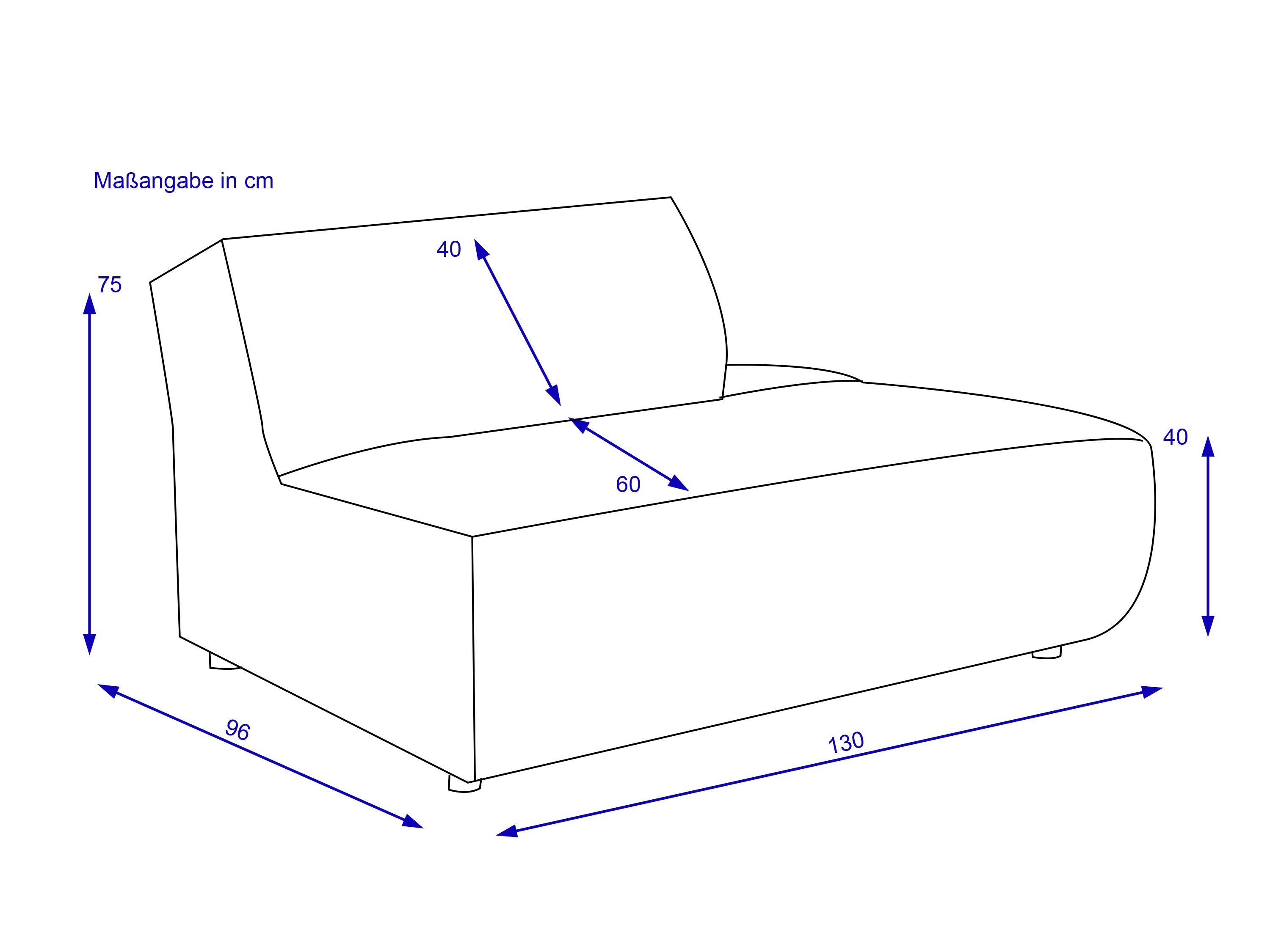 Sofaelement SANSIBAR EKESTAD