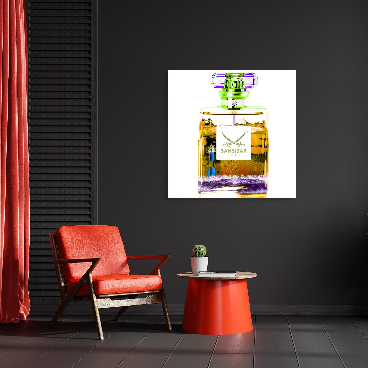 Acrylglasbild SANSIBAR Bottles