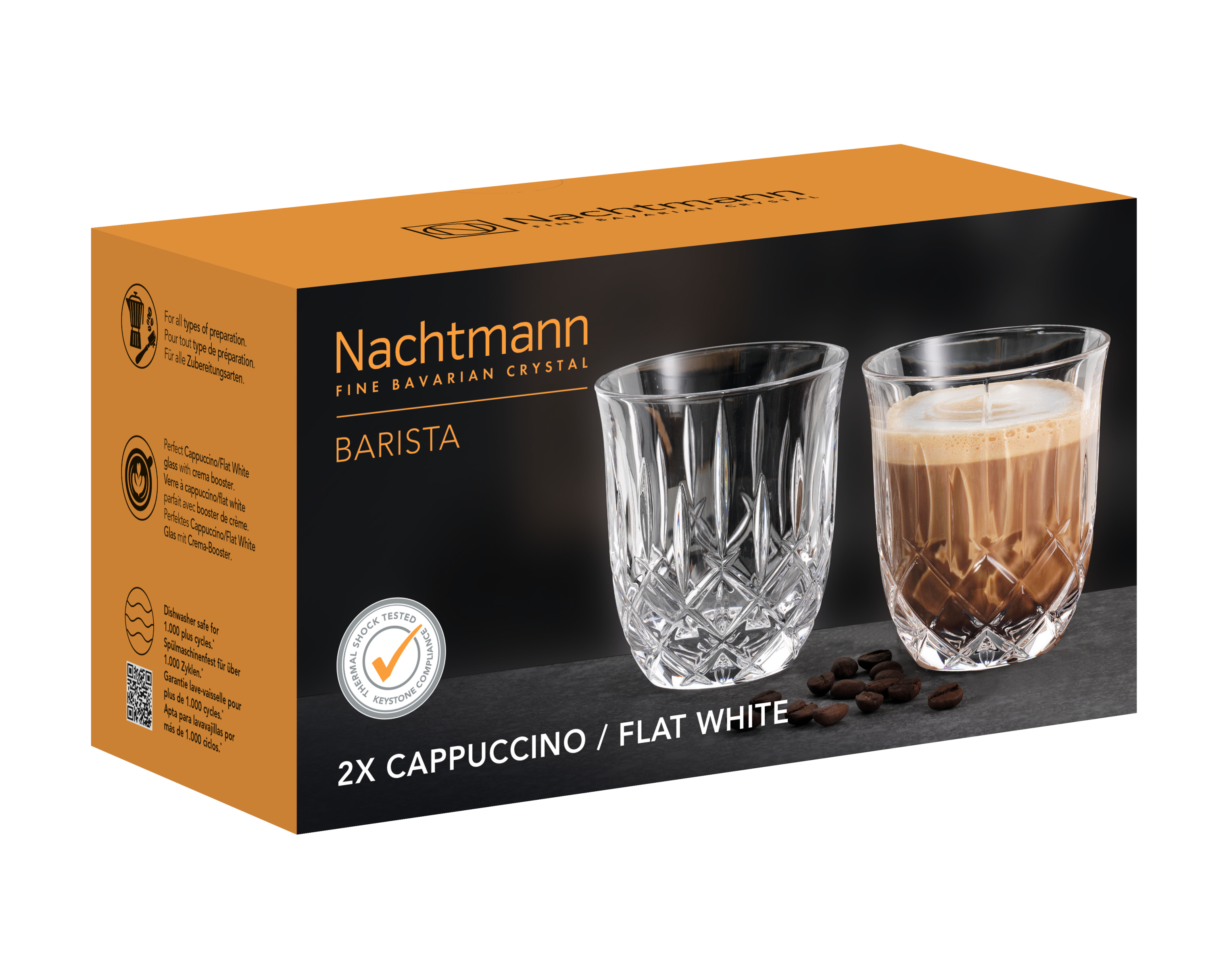 Cappuccinoglas-Set Nachtmann NOBLESSE