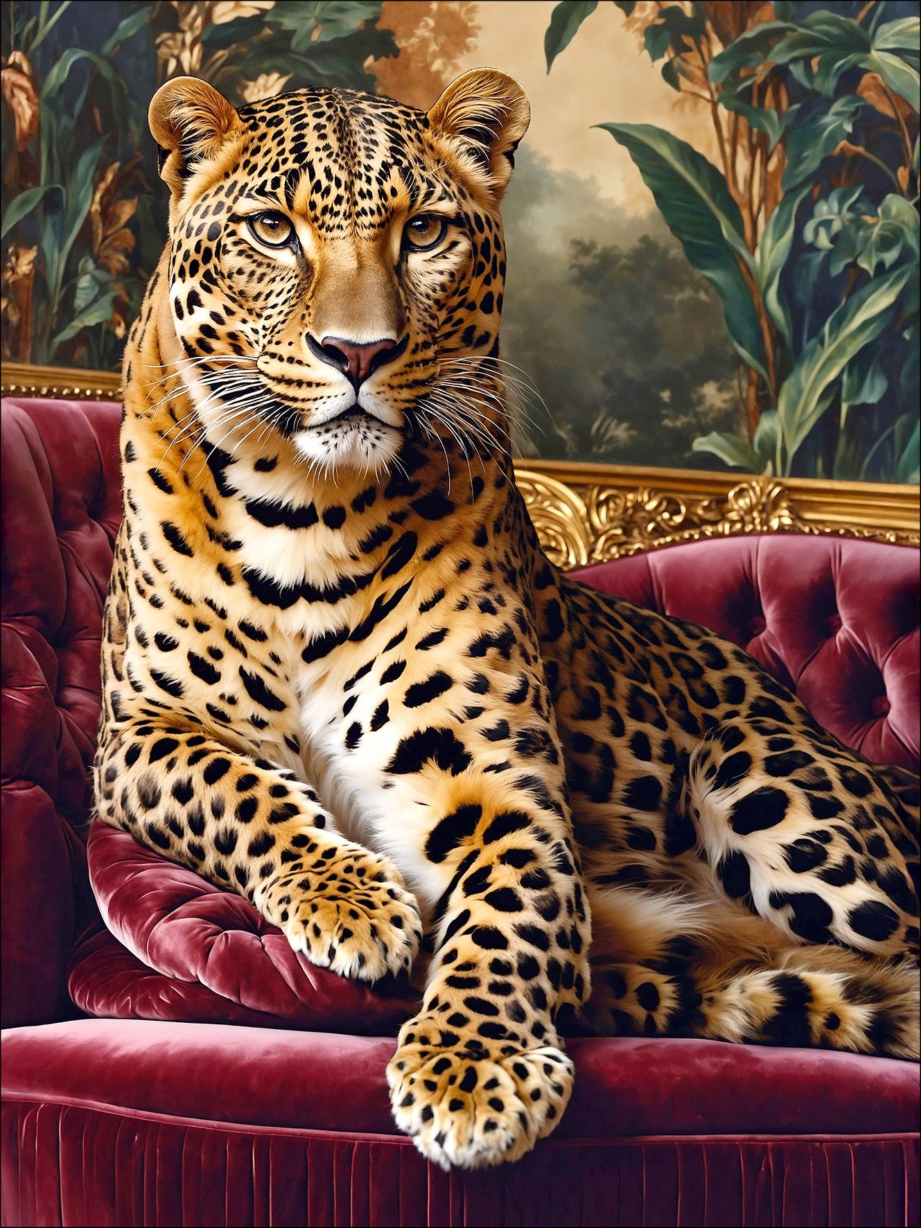 Keilrahmenbild BIG CAT
