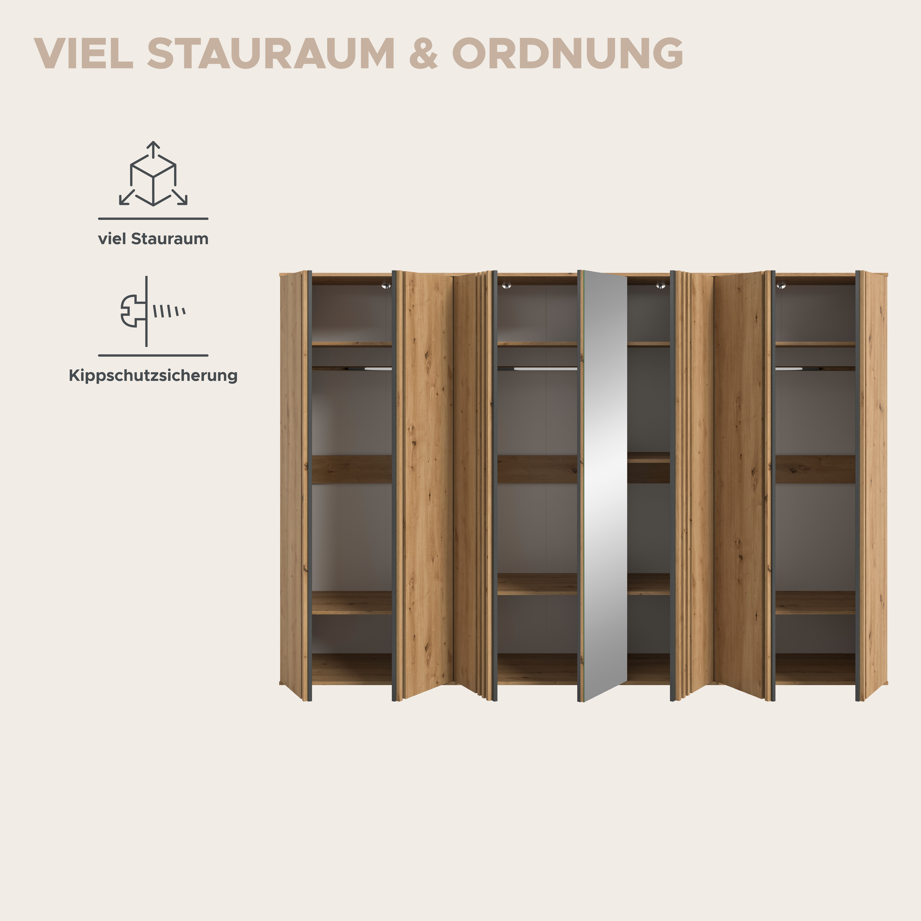 Kleiderschrank TOFTA
