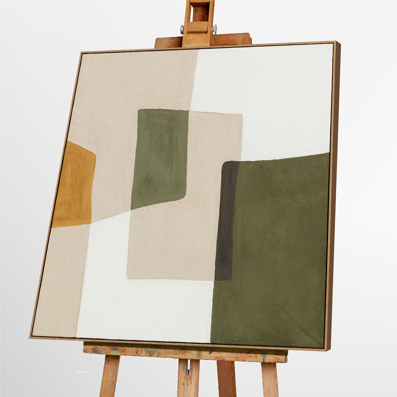 Gemälde OLIVE BALANCE
