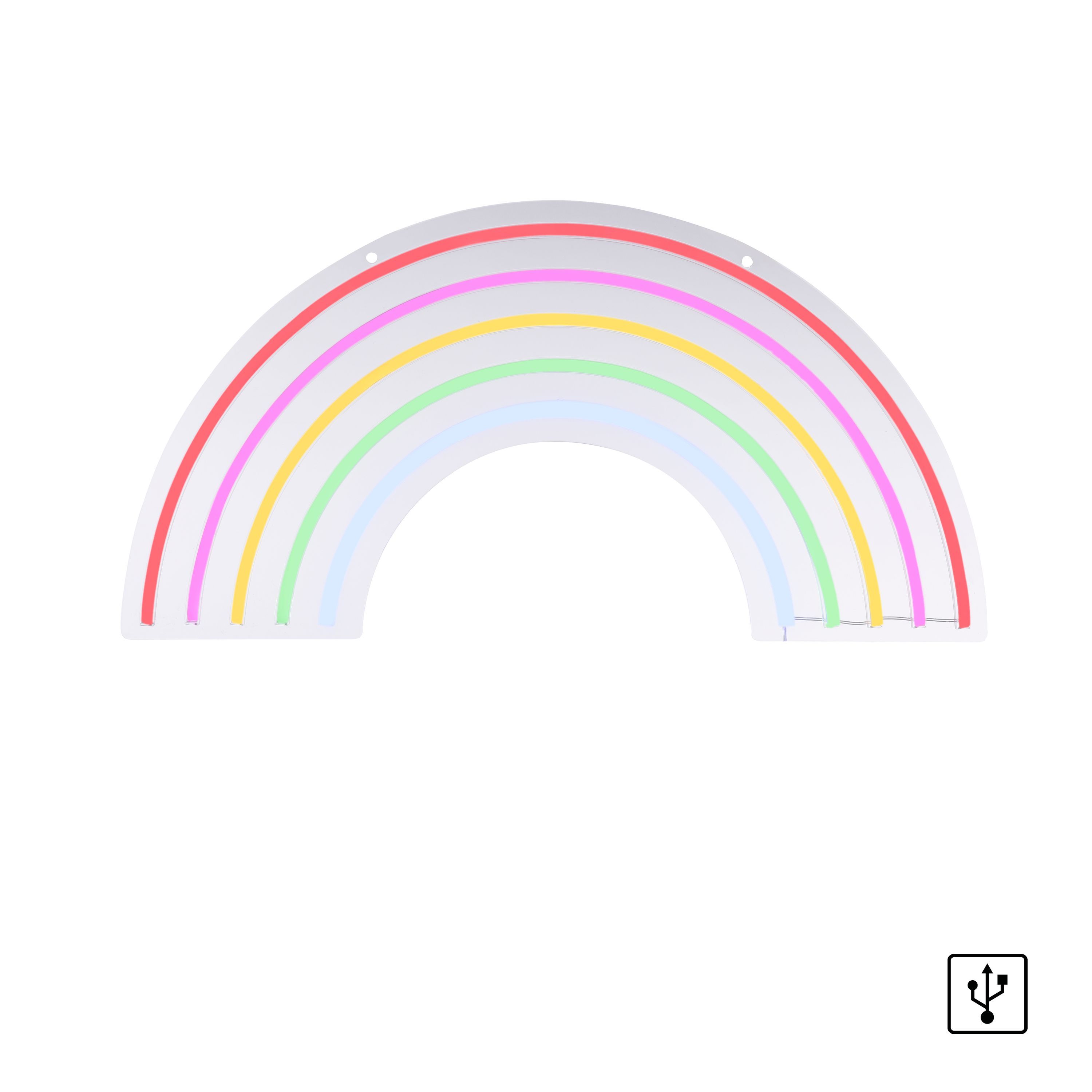 Leuchtobjekt RAINBOW LED NEON