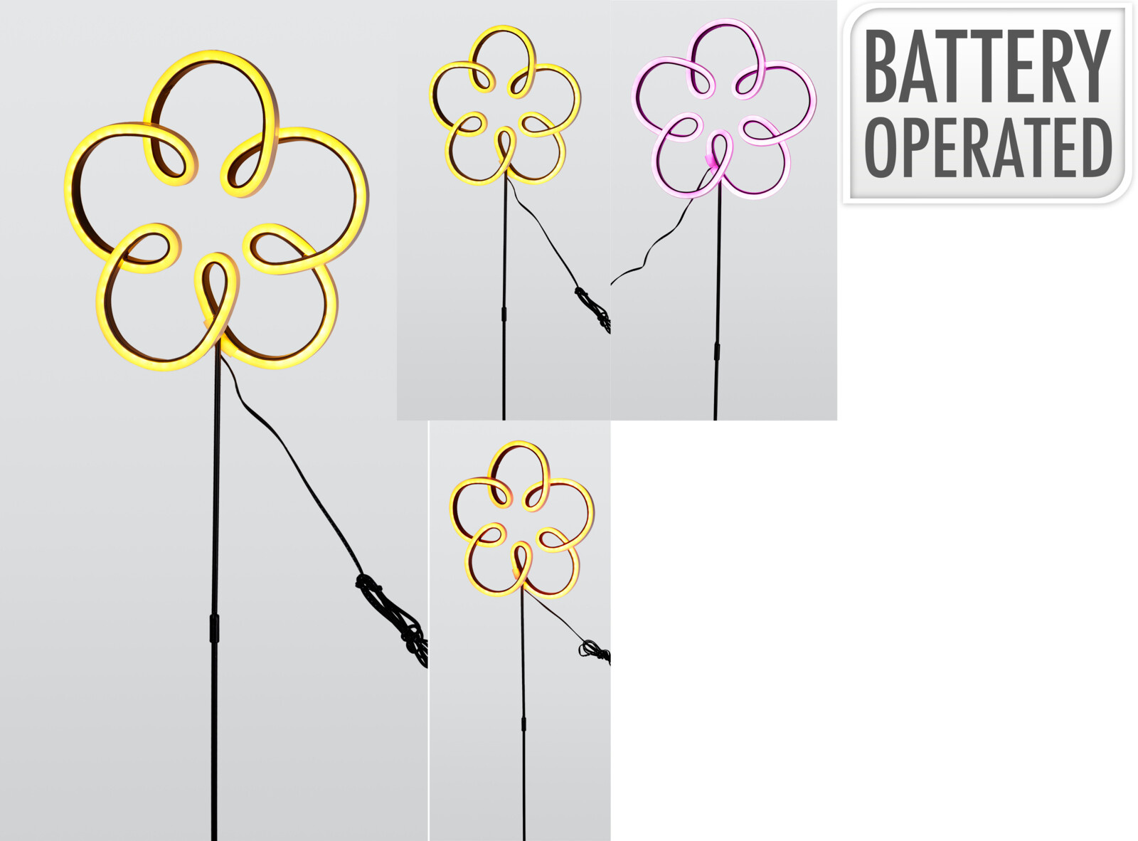 Gartenstecker FLOWER LED