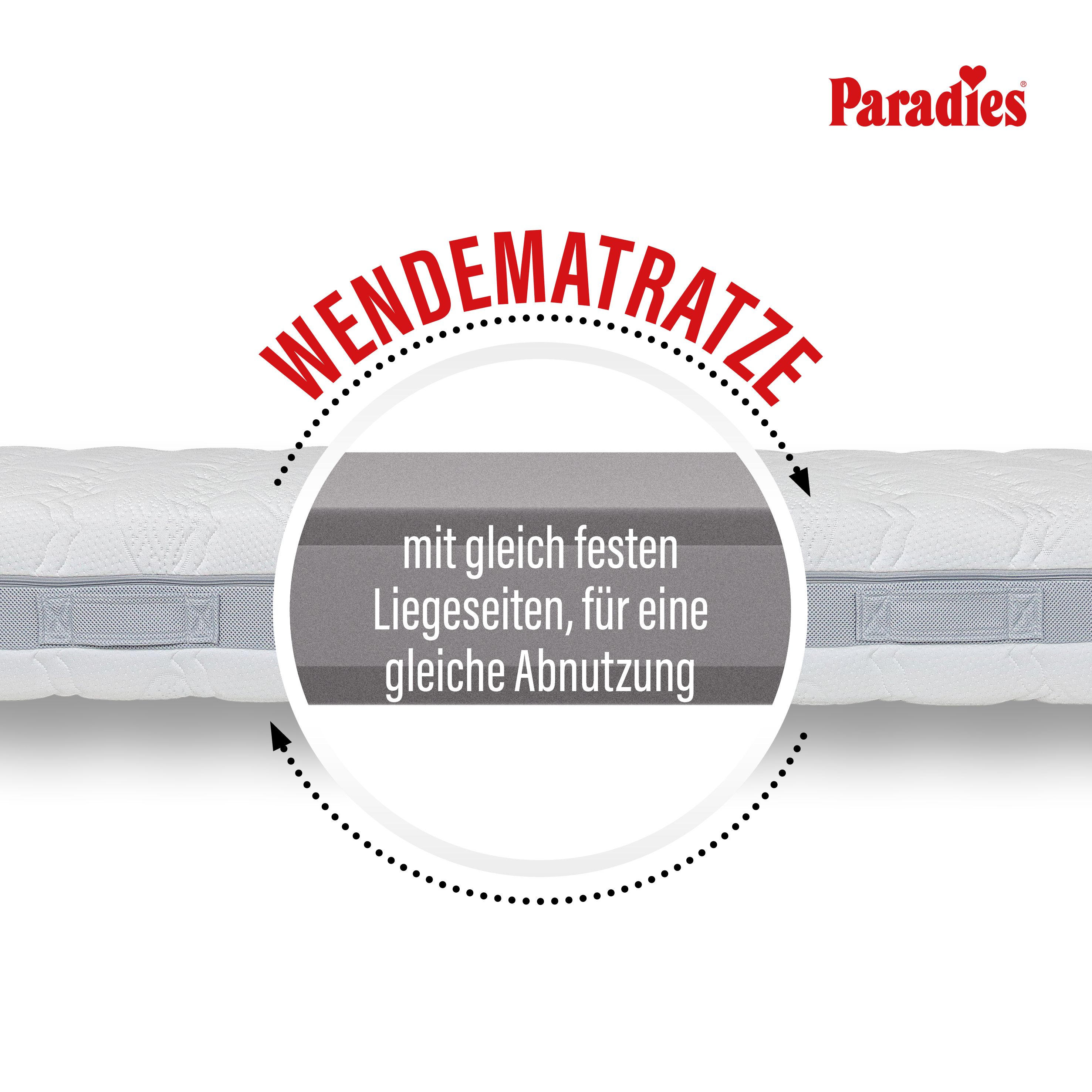 Taschenfederkernmatratze  Paradies SURPREME