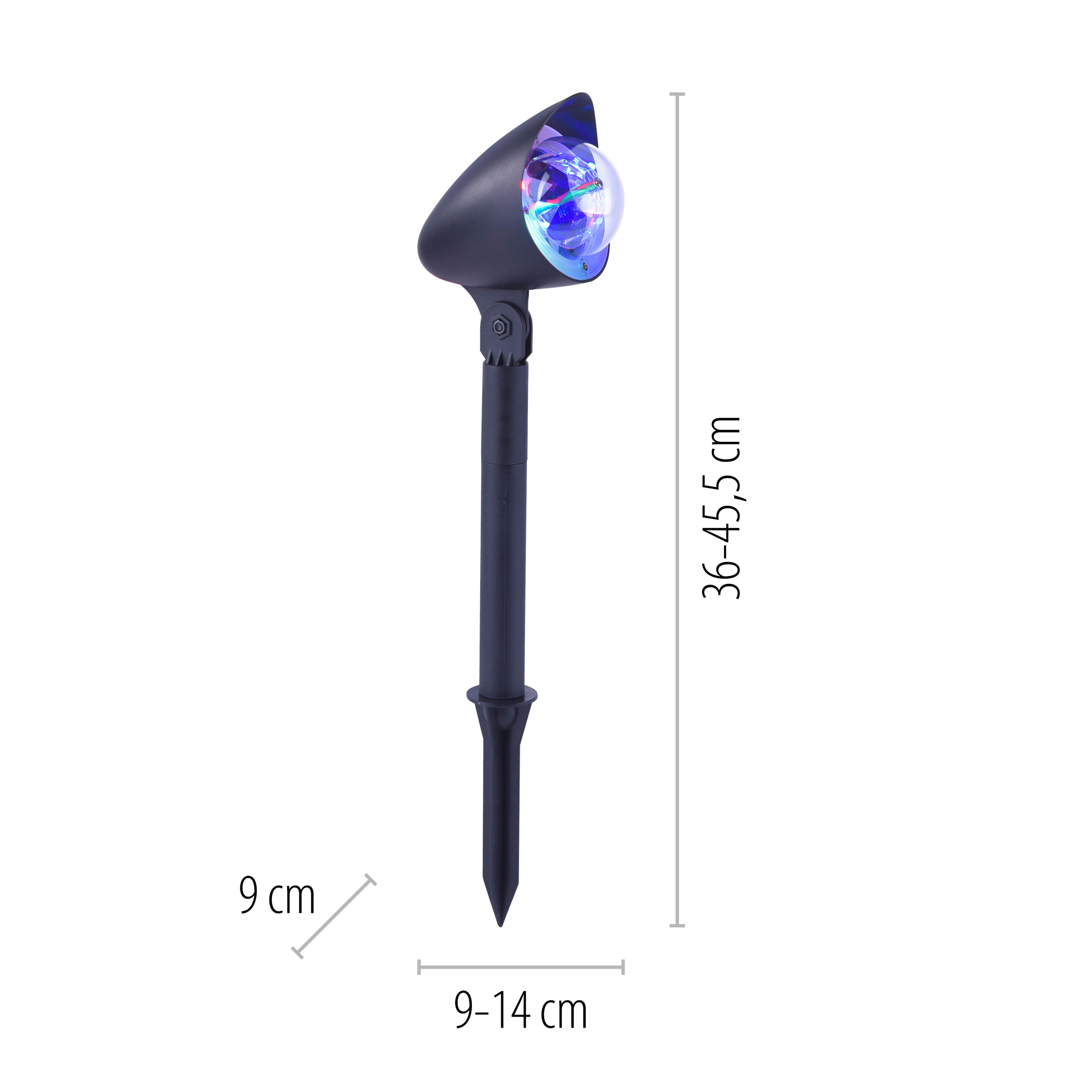Aussen/-Erdspießleuchte DISCO