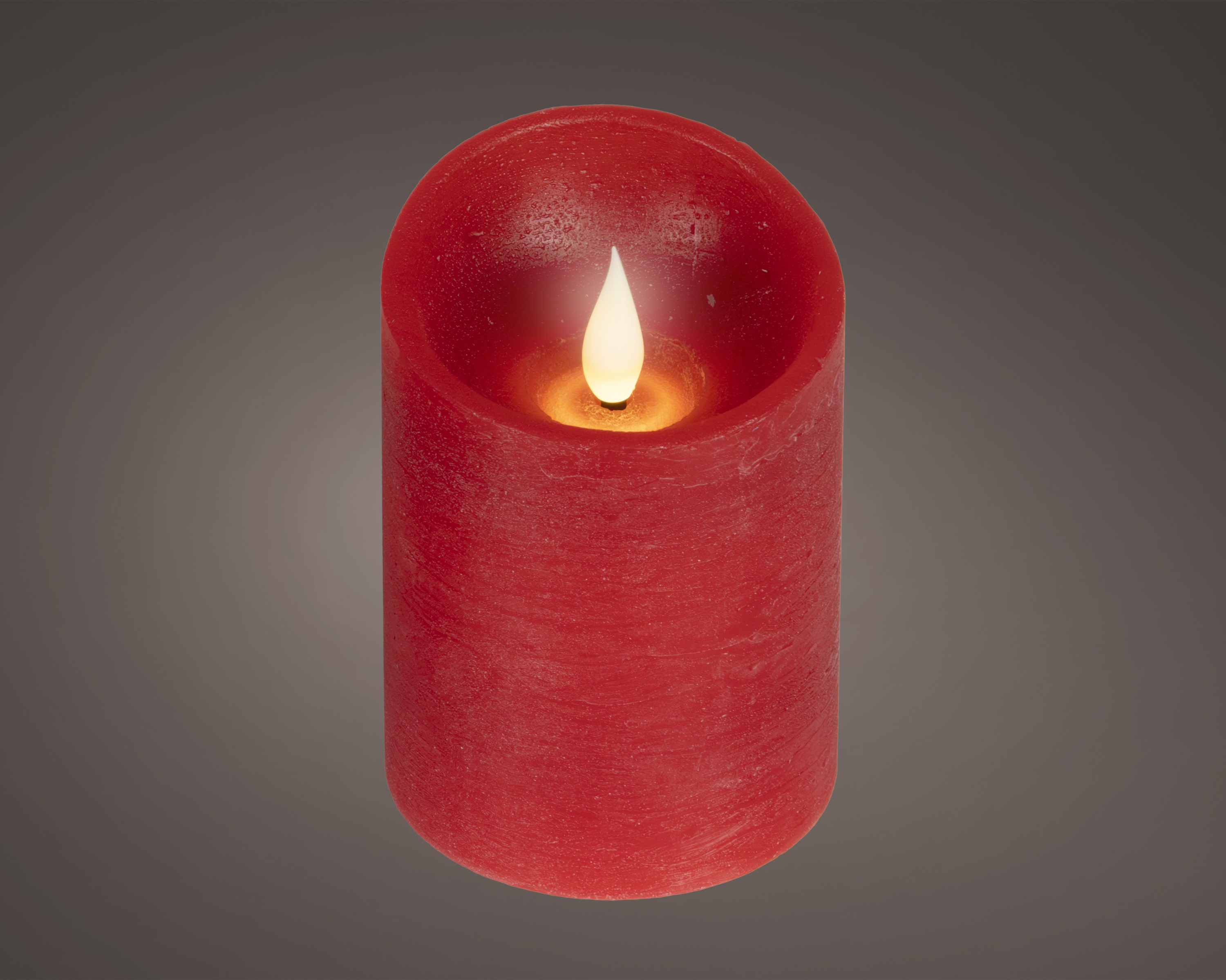 Kerze LED OSLO rot