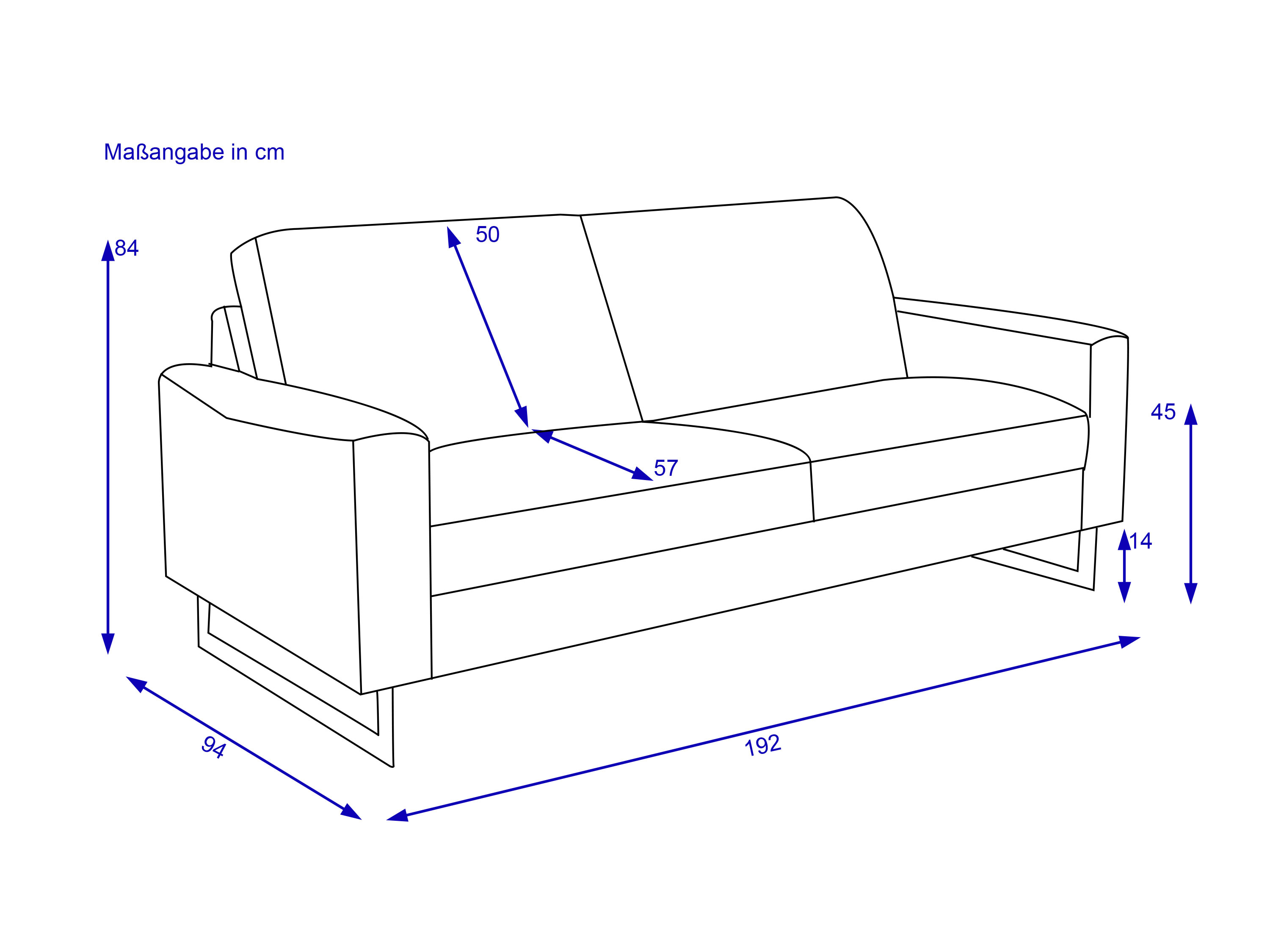 Sofa SCHILLIG ALEXX