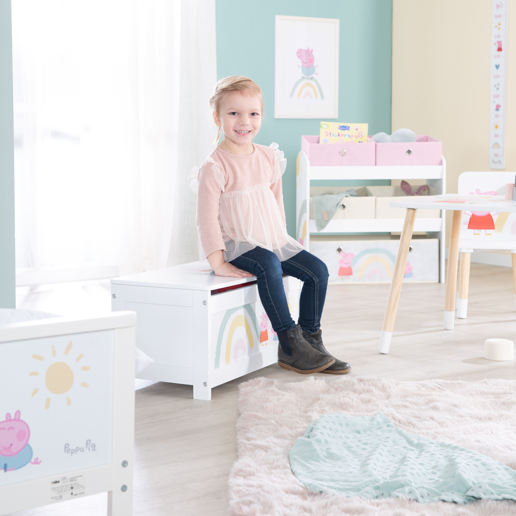 Kindertruhenbank roba PEPPA PIG