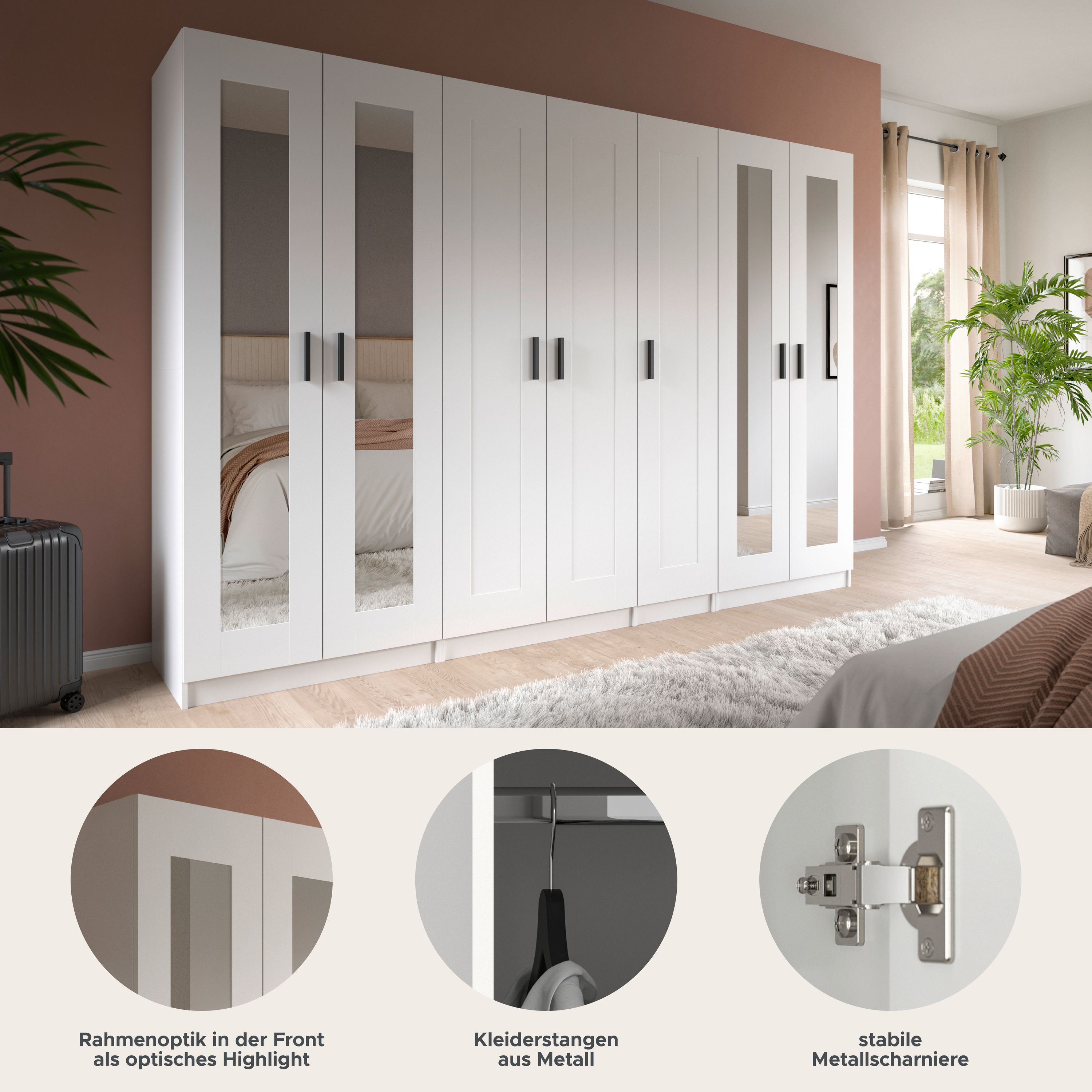 Kleiderschrank VISBY