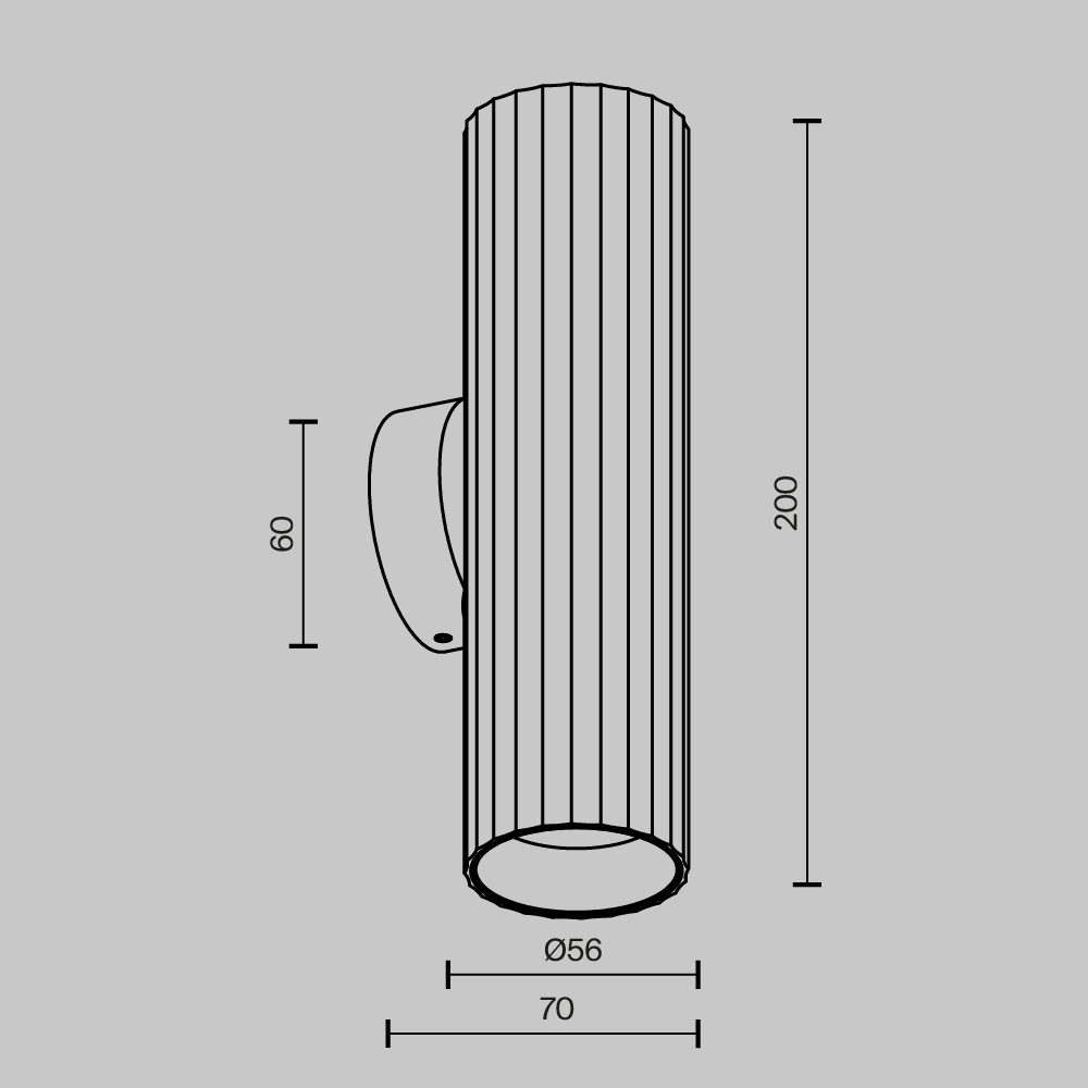 Wandleuchte CALIPSO