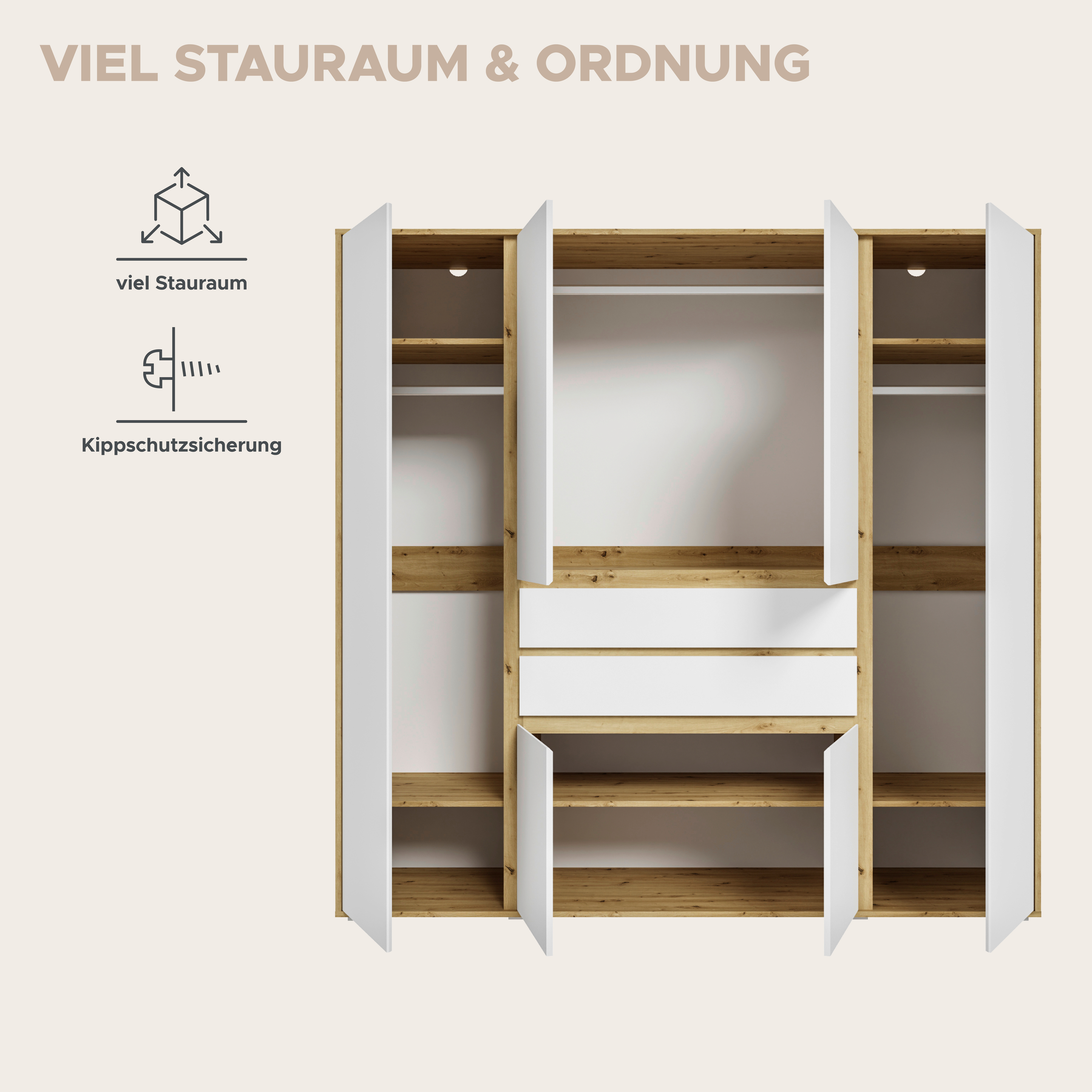 Kleiderschrank FALUN