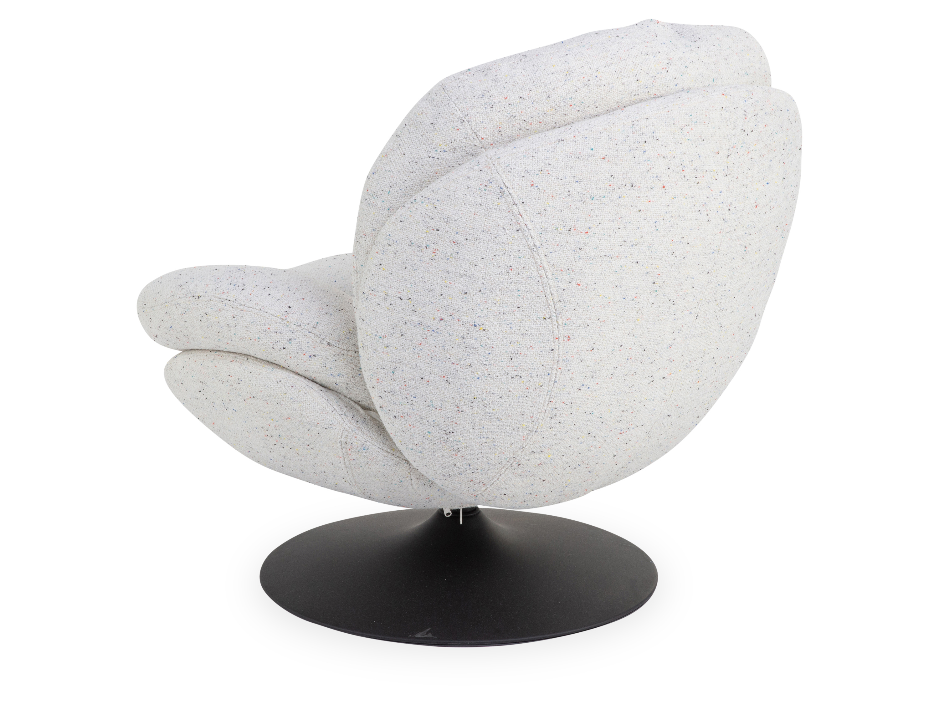 Drehsessel mit Hocker STANFORD