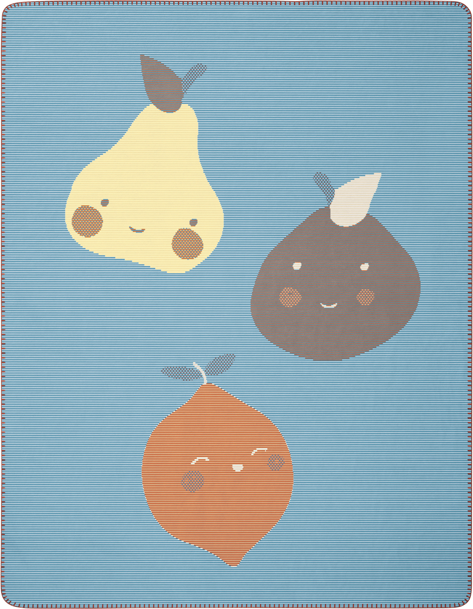 Babydecke LITTLE FRUITS