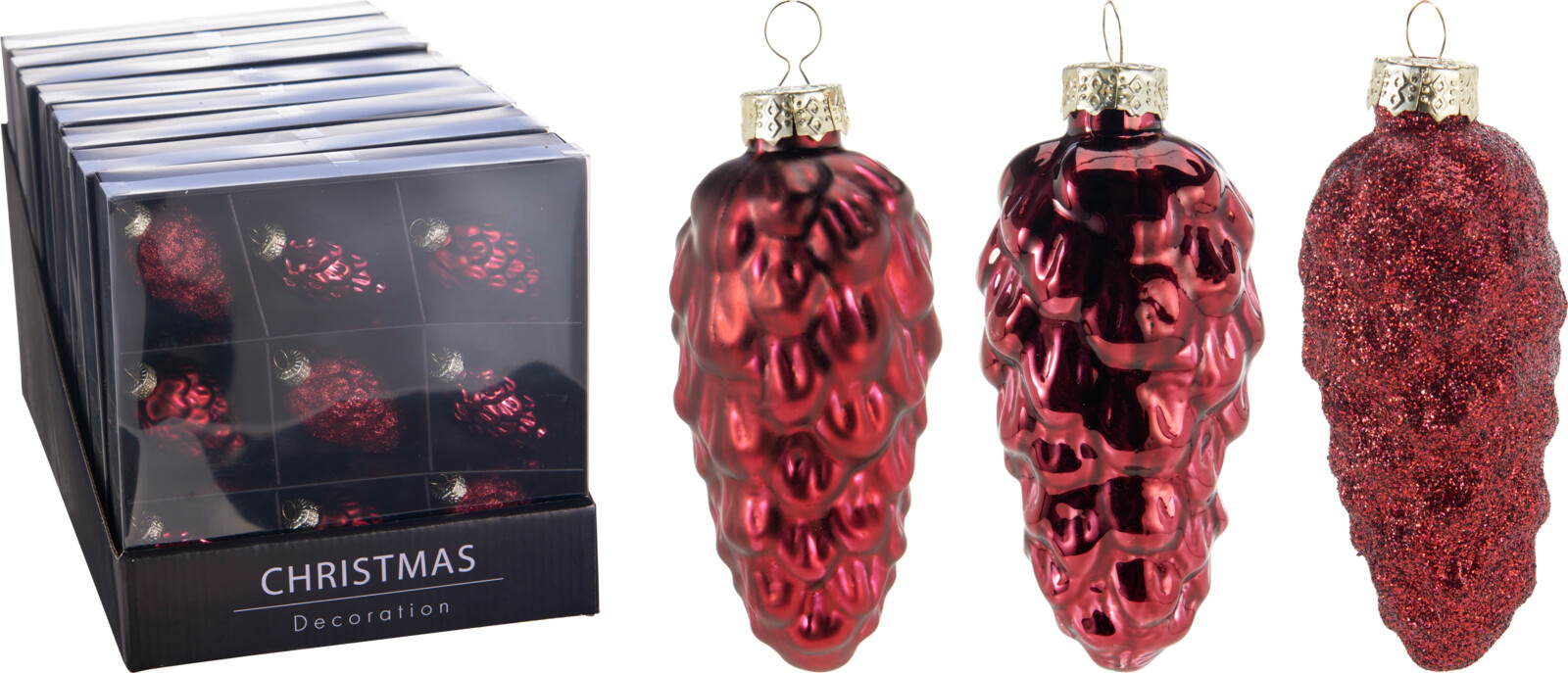 Weihnachtskugel-Box ZAPFEN