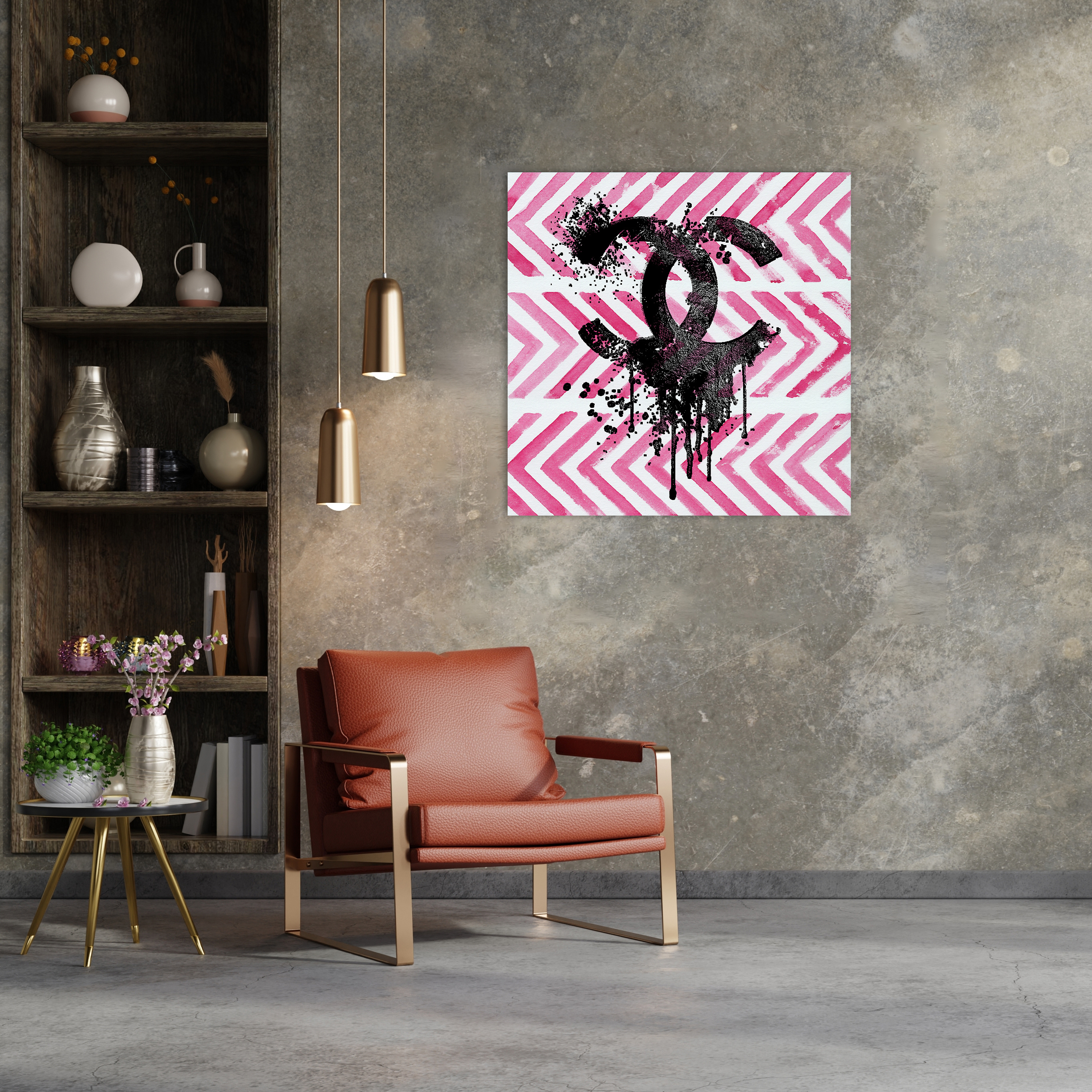 Acrylglasbild FASHION Icons