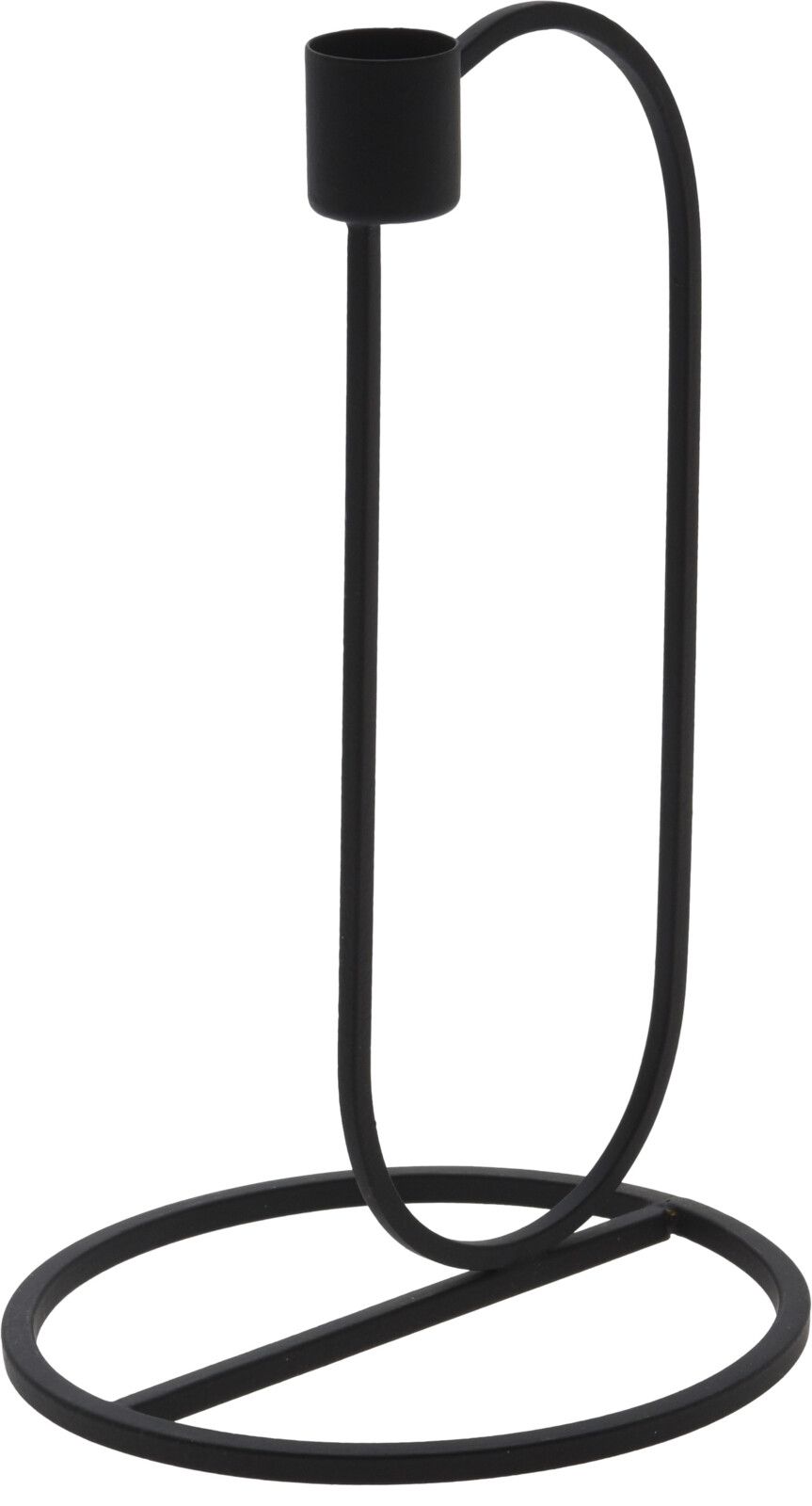 Kerzenhalter ONE schwarz