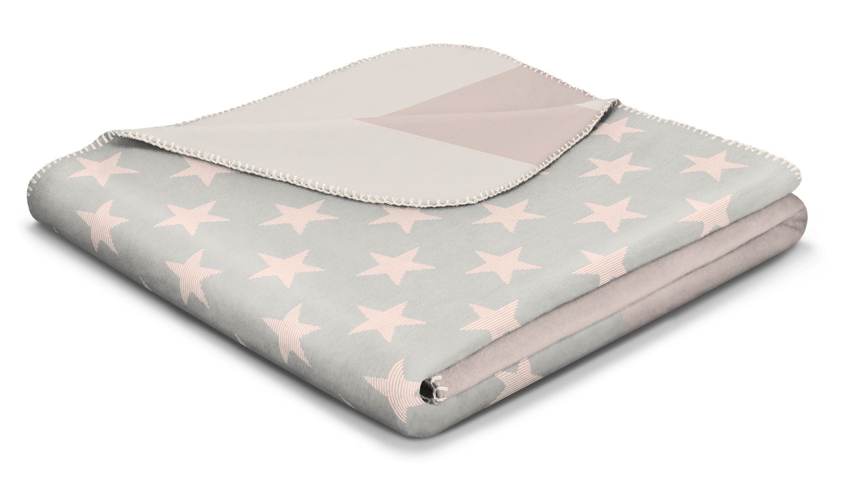 Decke HOME COTTON STAR/STRIPE