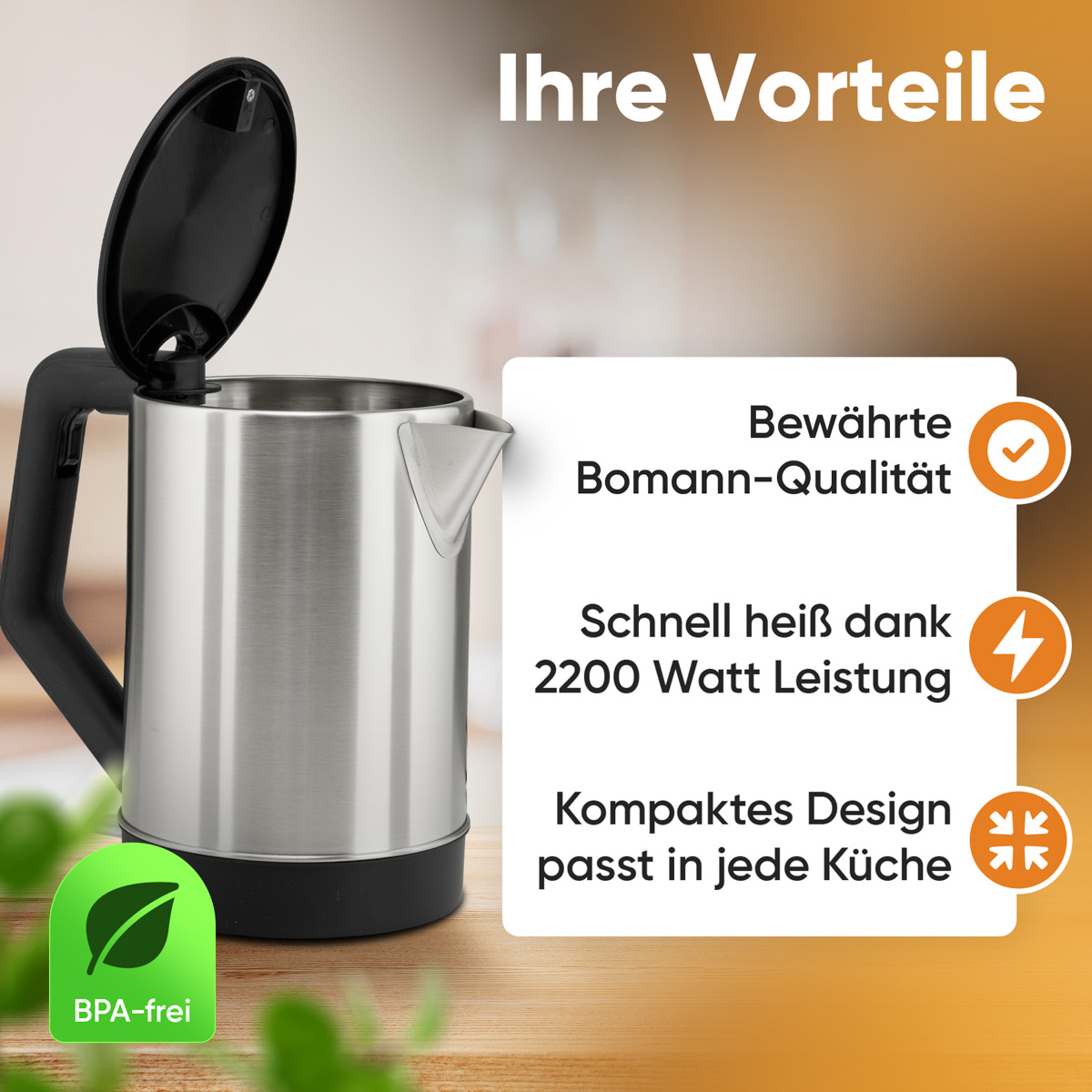 Wasserkocher INOX