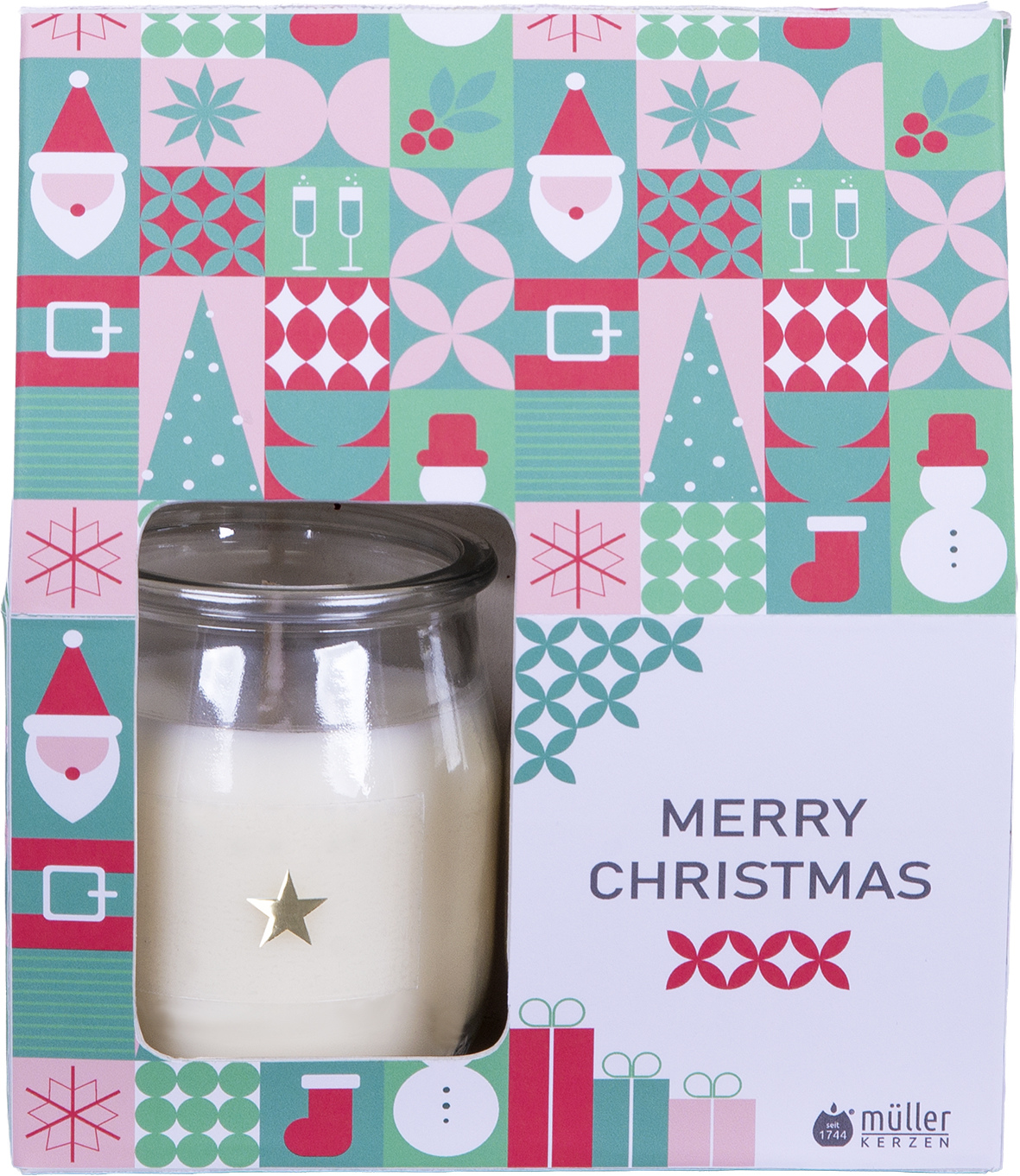 Duft-Kerzenglas-Set X-MAS