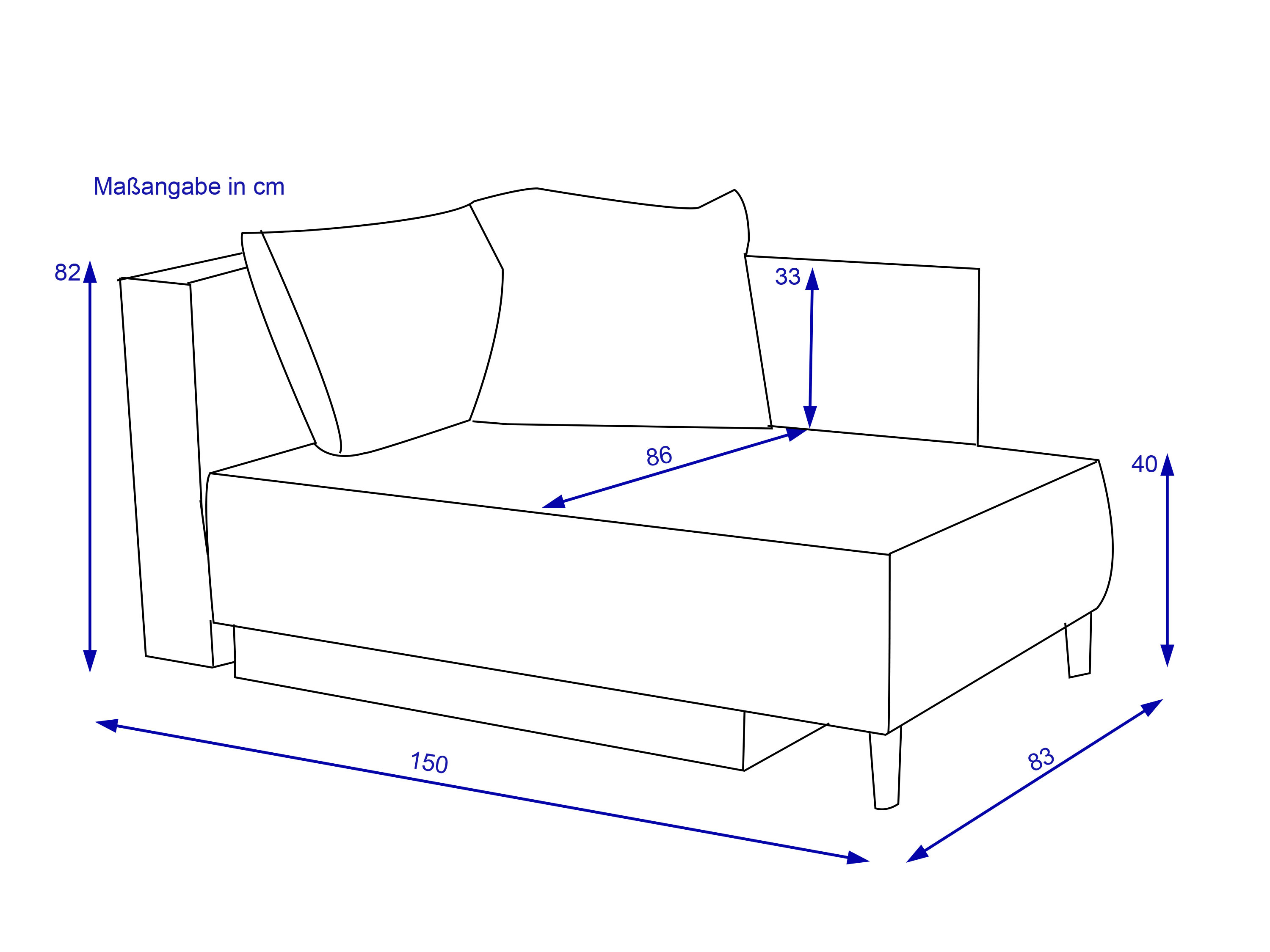 Schlafsofa HARPER JEFFERSON