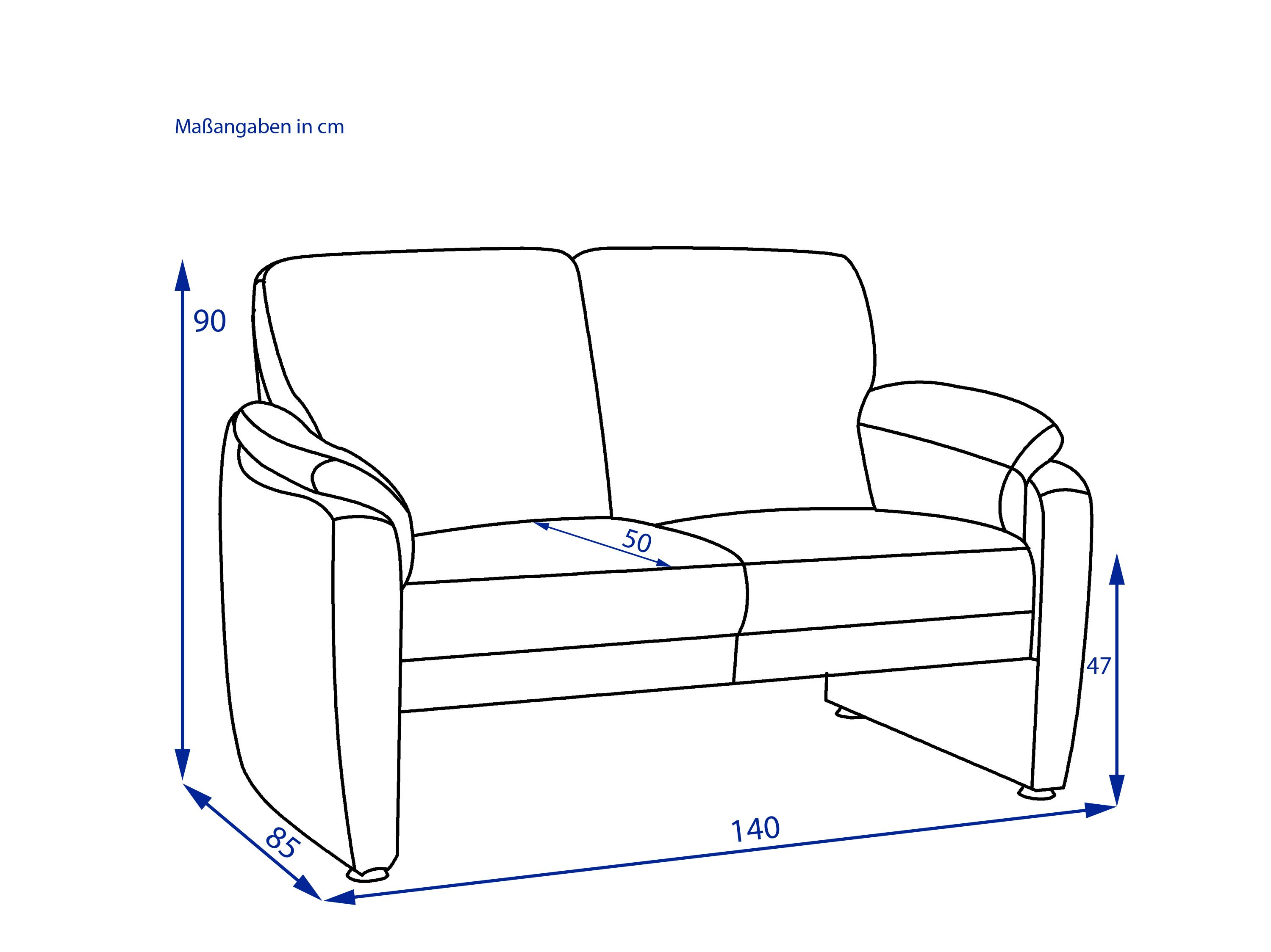 Sofa 2 Sitzer Elastoform STEVE