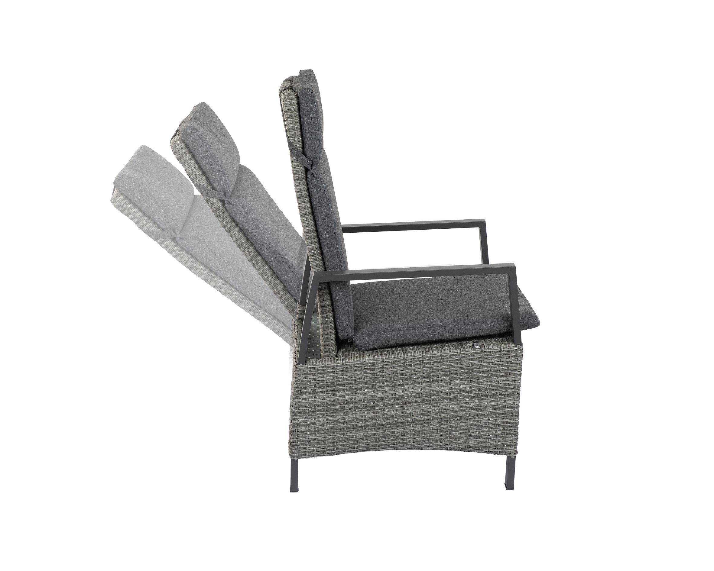 Gartenstuhl-Set greenmotion BRISBANE 4tlg