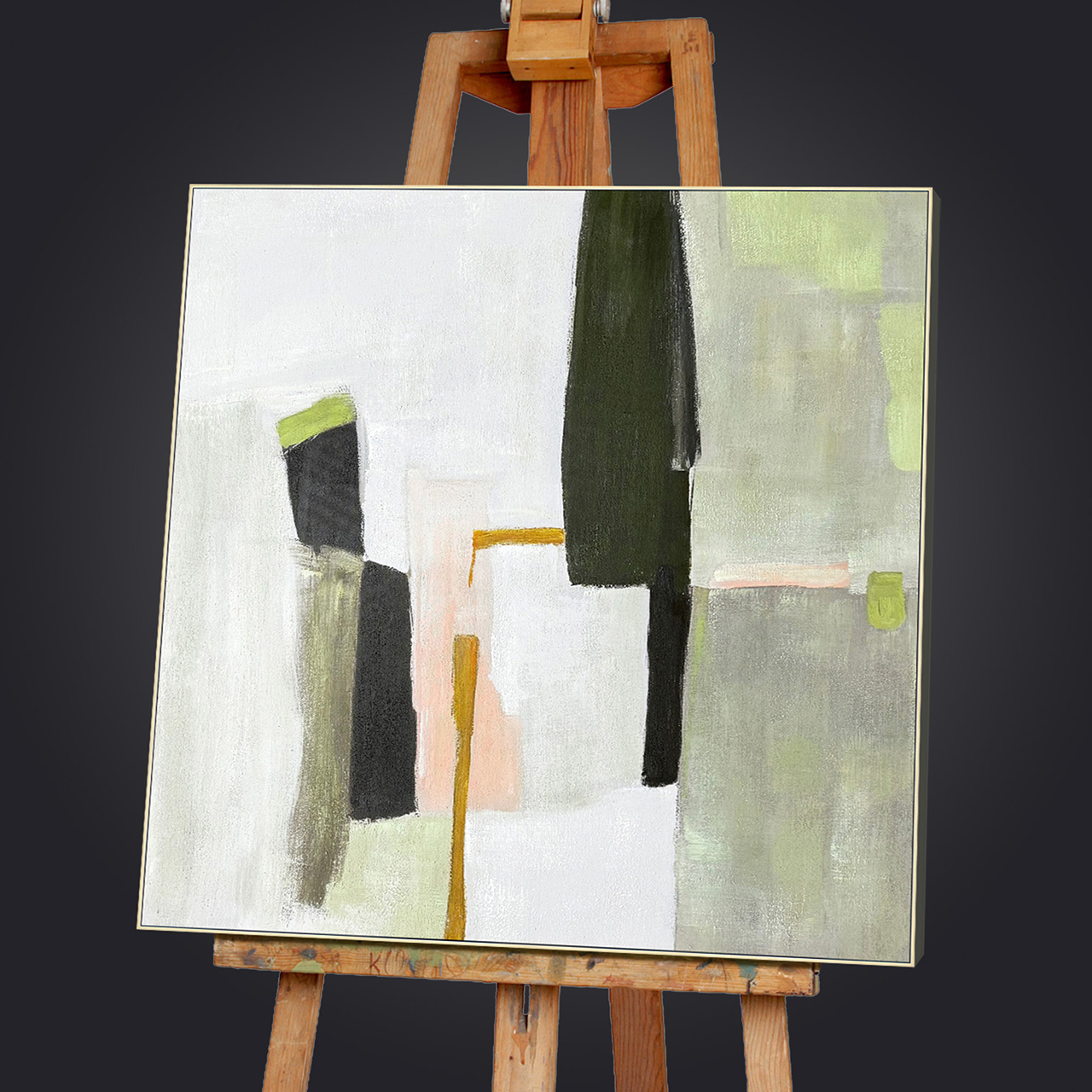 Keilrahmenbild OLIVE COLOUR