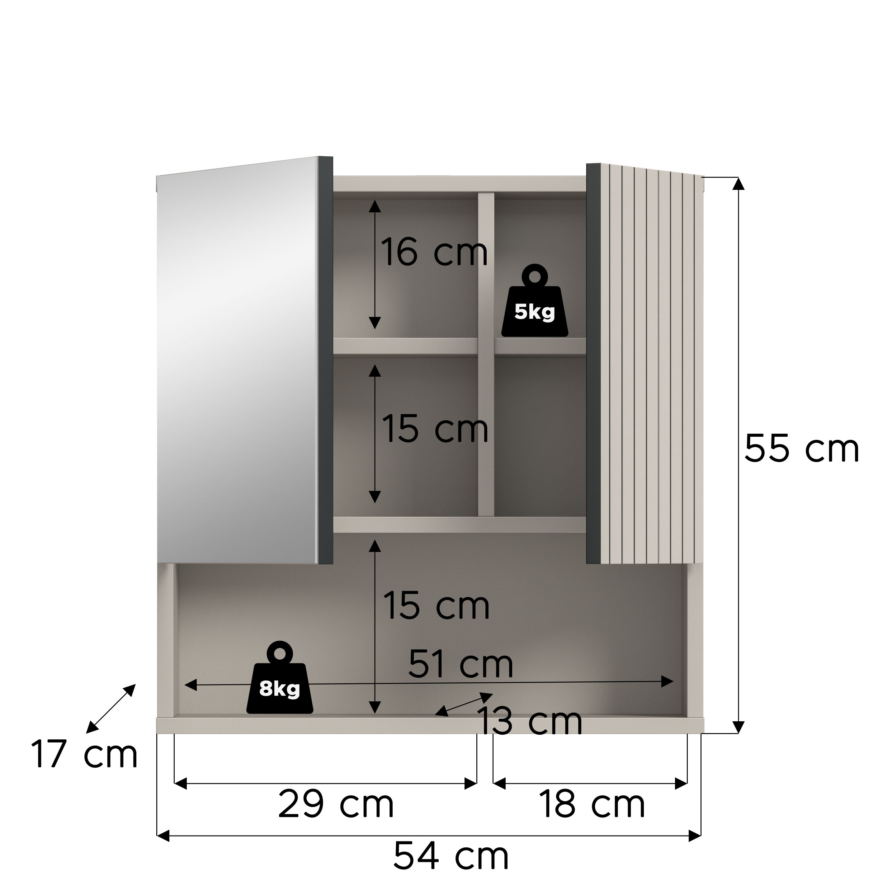 Spiegelschrank MONE