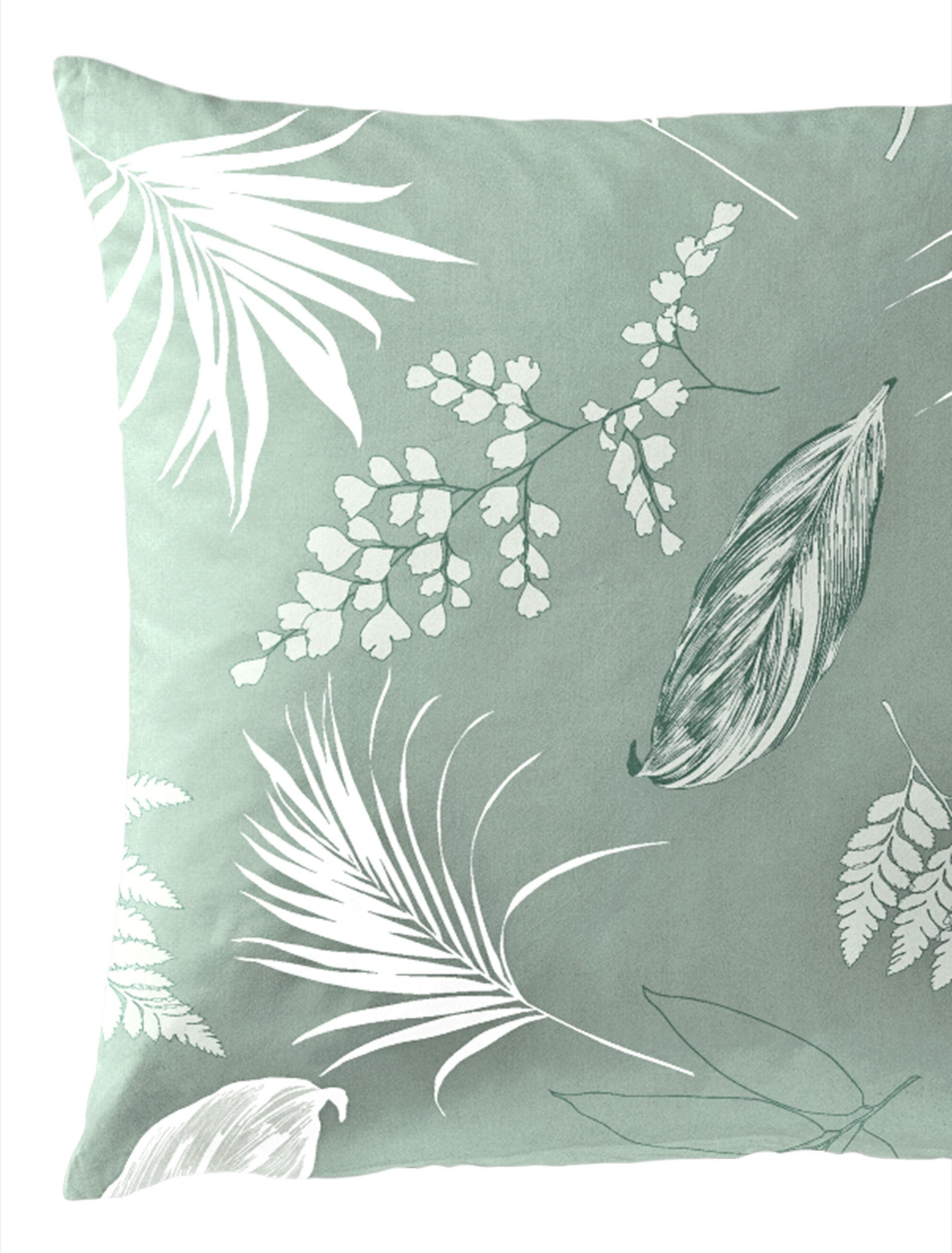 Bettwäsche Mako-Satin jade