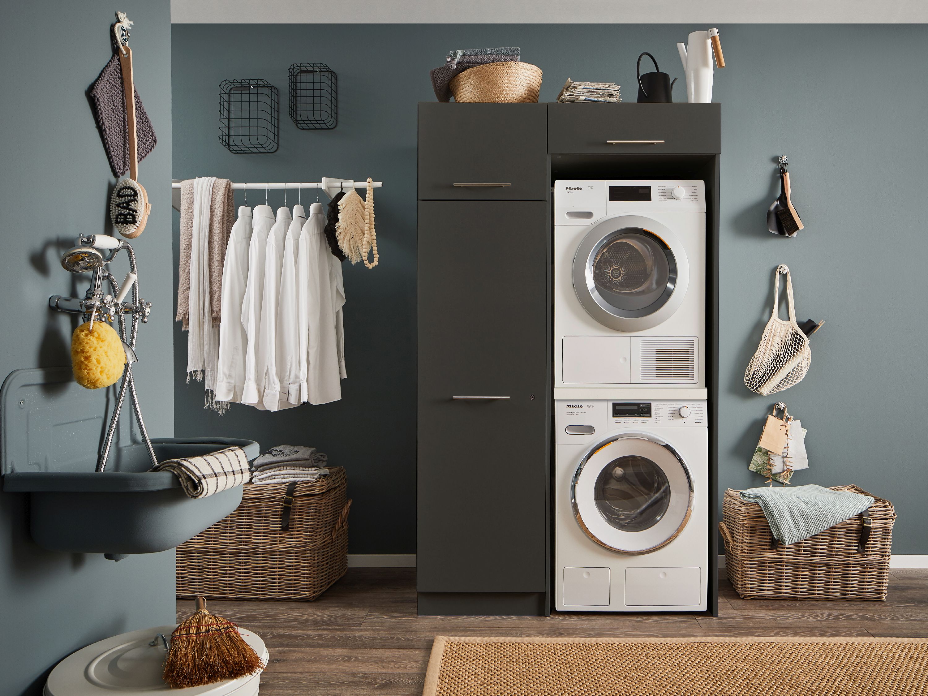 Waschmaschinenschrank HARPER BANDA