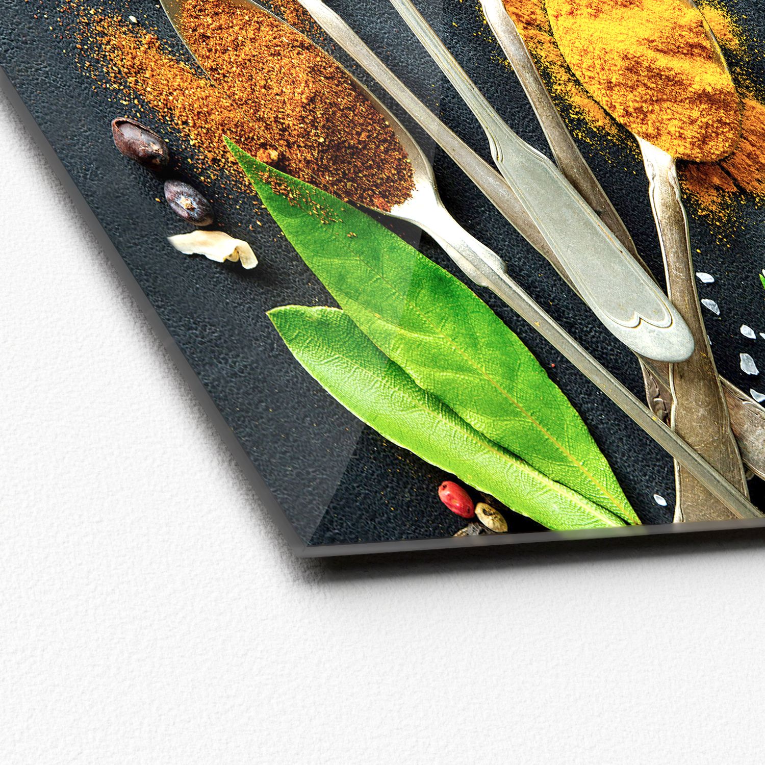 Glasbild VINTAGE HERBAGE II